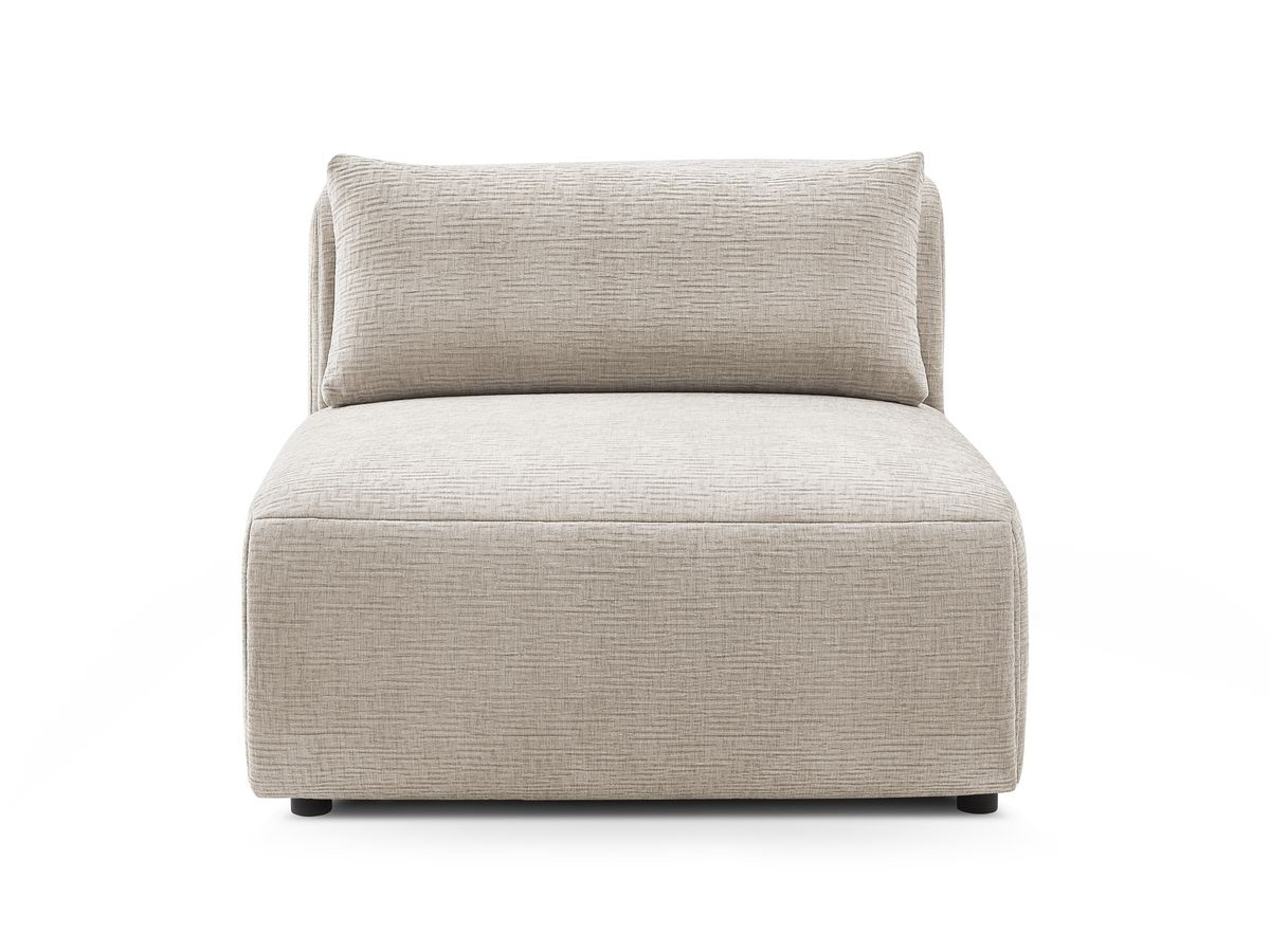 Bobochic Jeanne Sofamodul 1-Sitzer Strukturstoff Beige