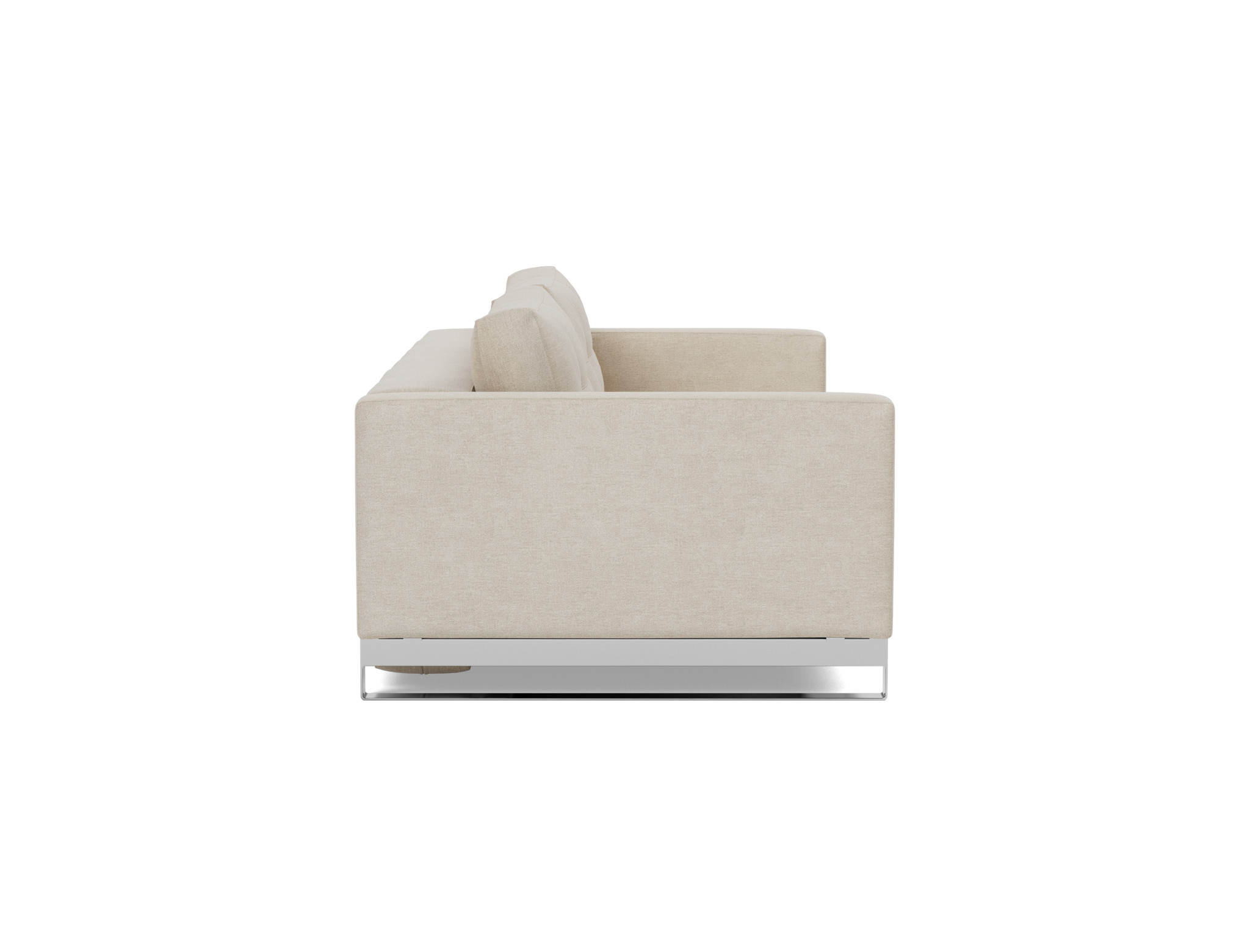 Schlafsofa Cassius D.E.L. Flachgewebe Phobos 586-Latte
