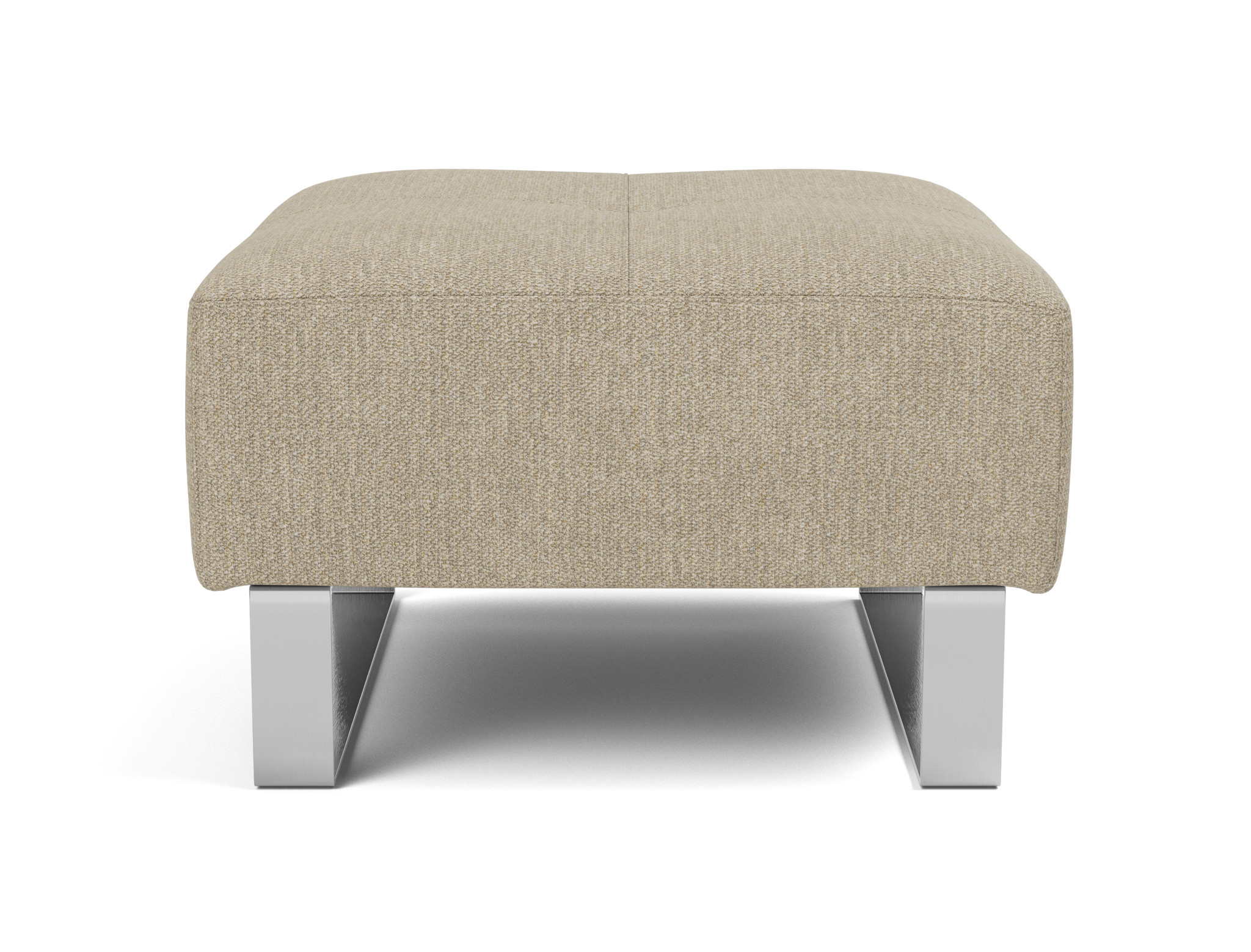 Hocker Supremax D.E.L. Strukturierter Stoff Taura 356-Sand