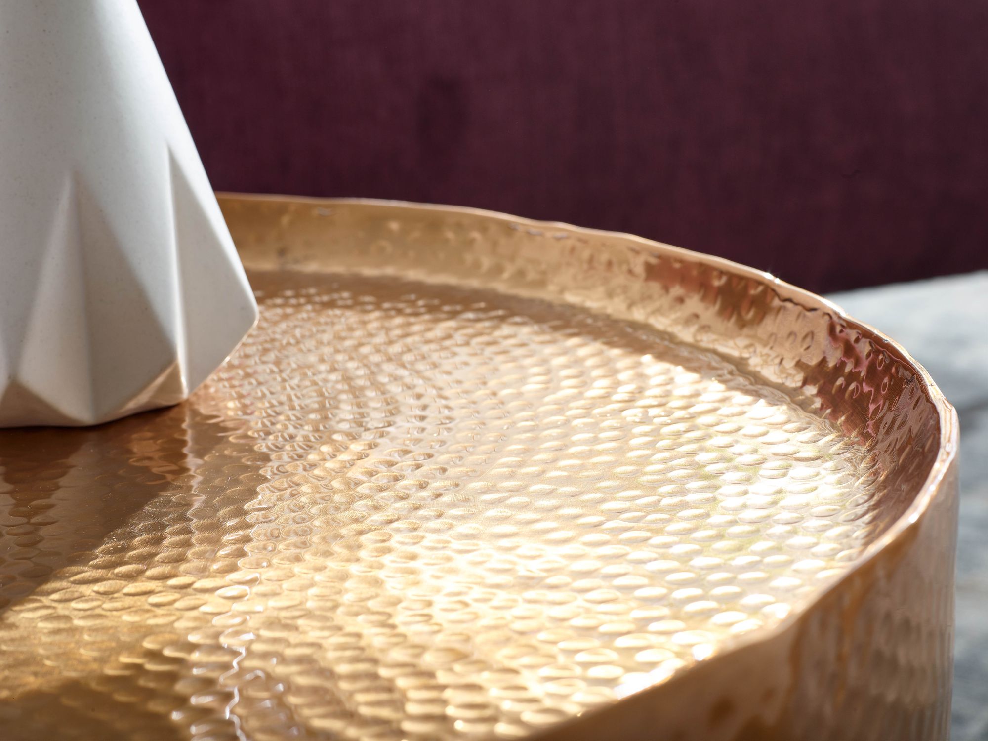 Couchtisch Brekke Gold Ø 60 × H 35 cm