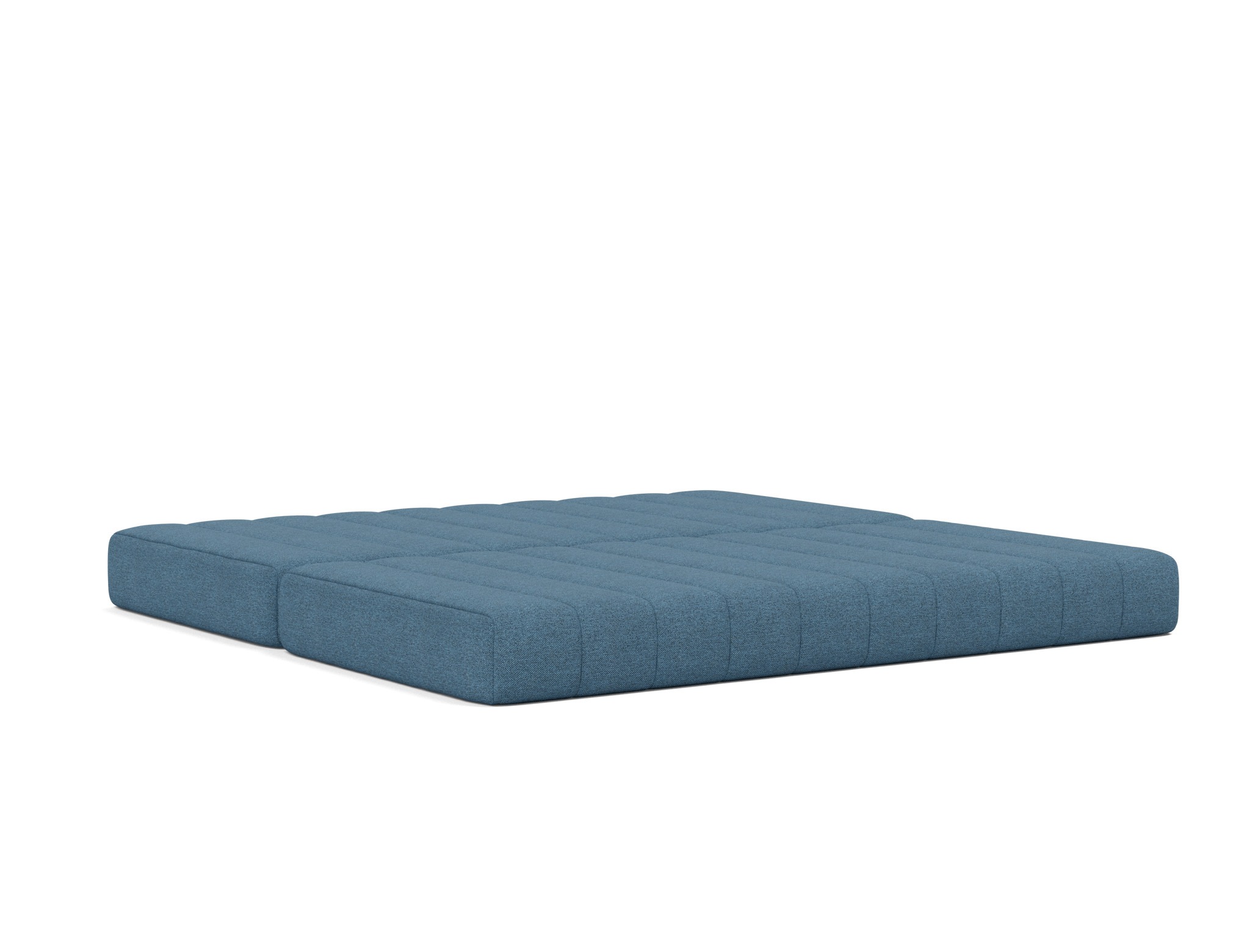 Schlafsofa CozyPad mit Armlehnen Strukturierter Stoff Weda 302-Weda-Blue