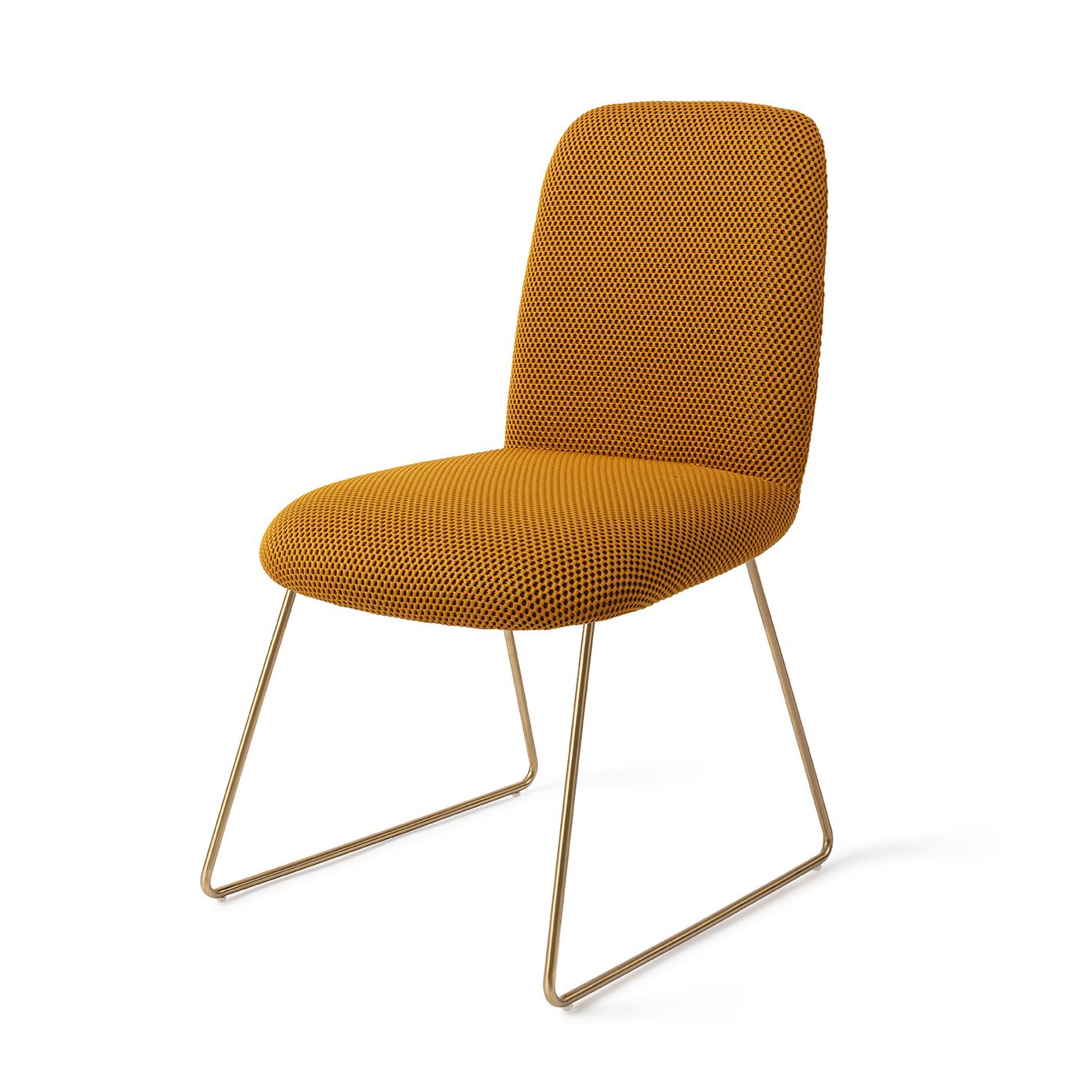 Jesper Home Esszimmerstuhl Taiwa Groovy-Garam Slide Gold