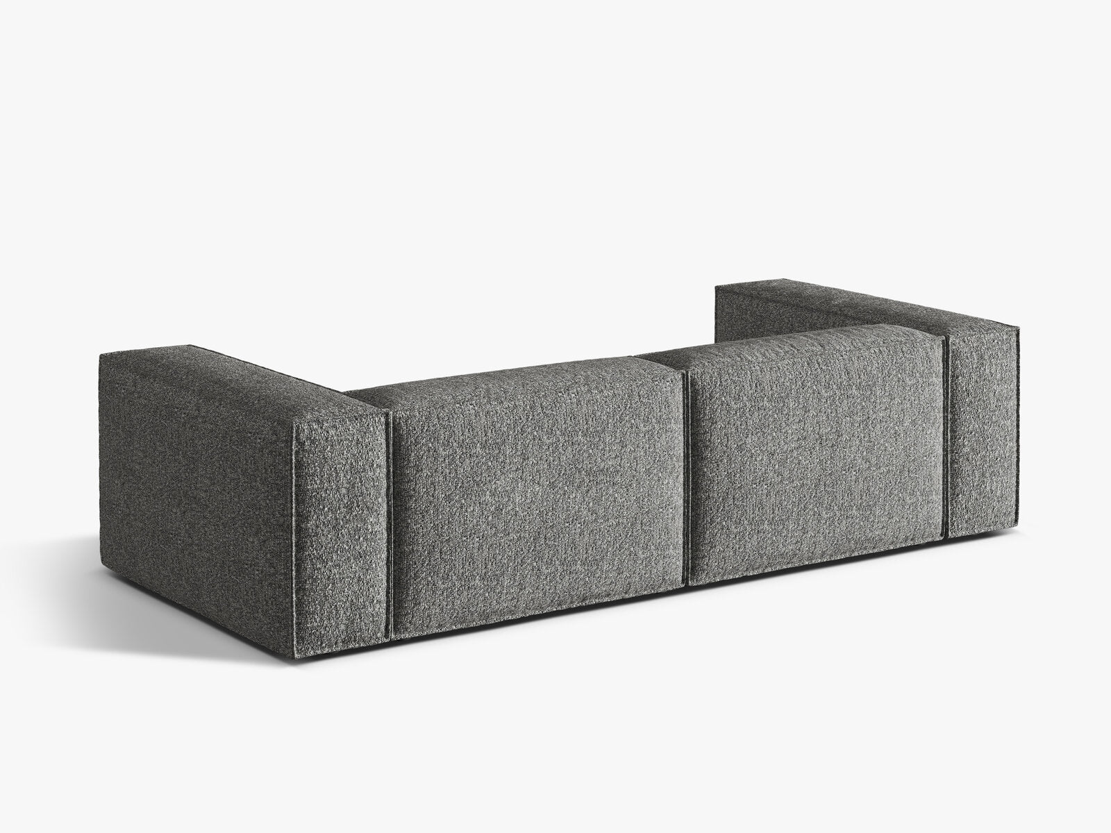 Micadoni Sofa Nuria 4-Sitzer Boucle Graphit