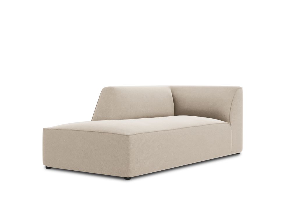 Cosmopolitan Design Chaiselongue Siena Samt Salvador Beige Links