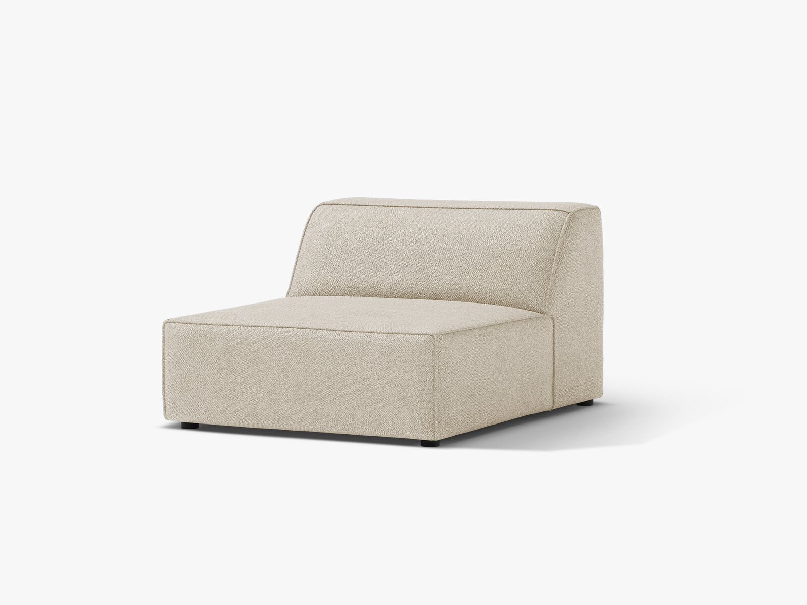 Micadoni Jodie Sofamodul armlos Boucle Baloo Beige