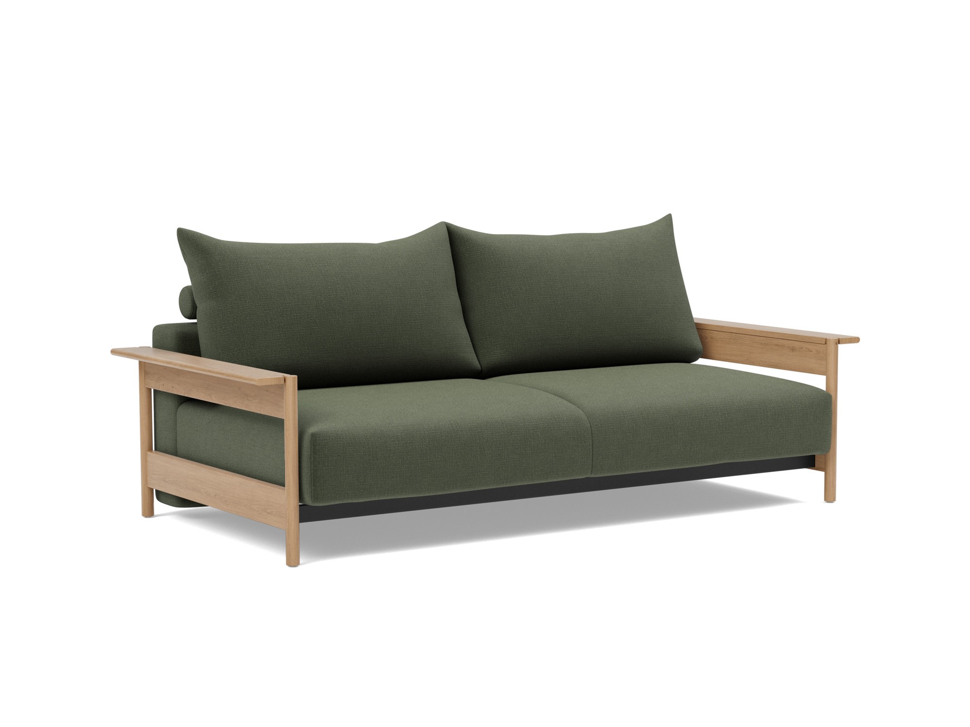 Schlafsofa Malloy Wood Chenille Esina 413-Olive-Green