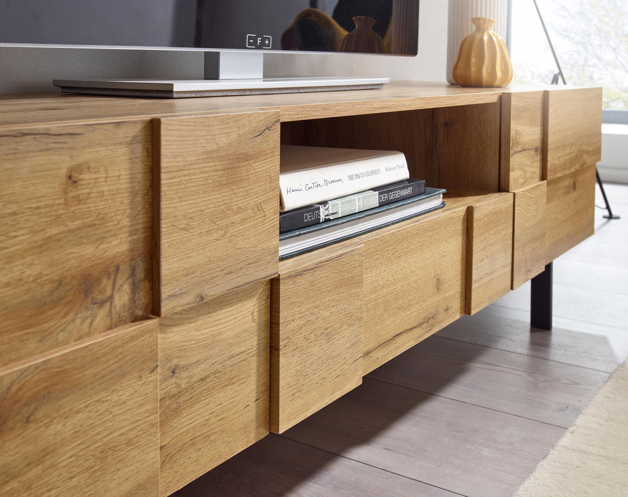 TV-Board Anholt Braun 160 × 43 × 46 cm