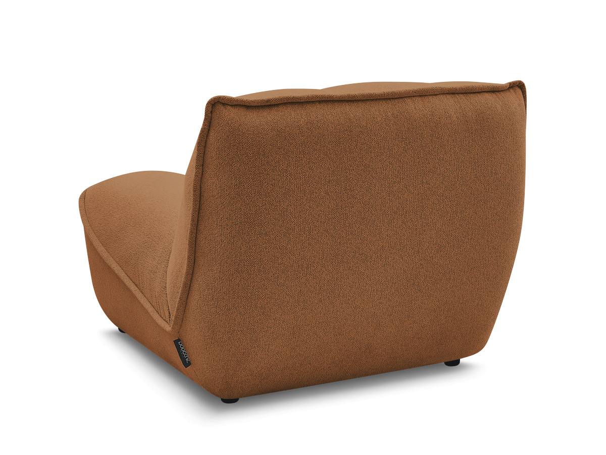 Bobochic Serena Sofamodul 1-Sitzer Melange-Stoff Orange