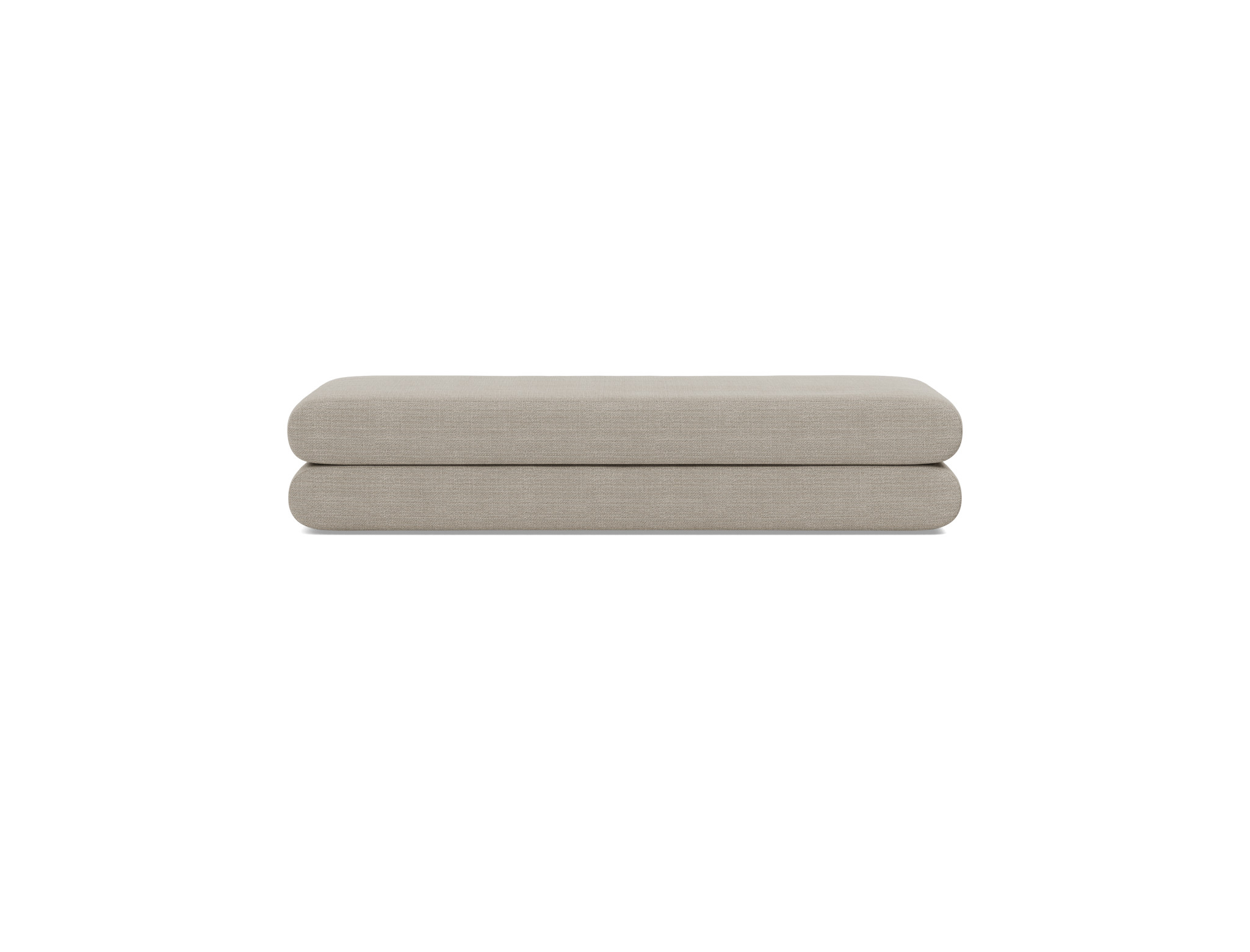 Tagesbett Circlus Strukturierter Stoff Kenya 579-Gravel