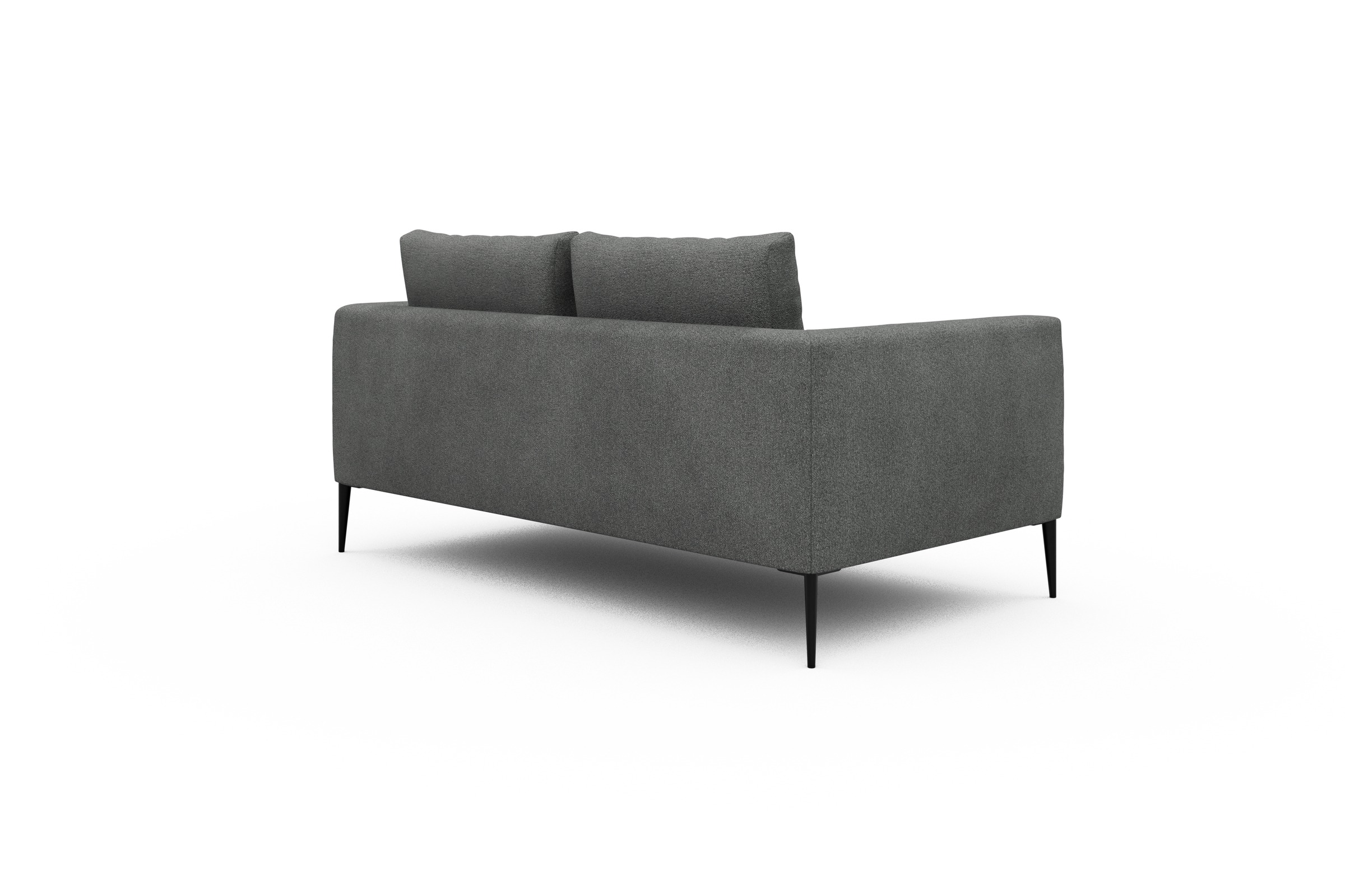 Sofa Paul 2-Sitzer Boucle-Ash-Grey