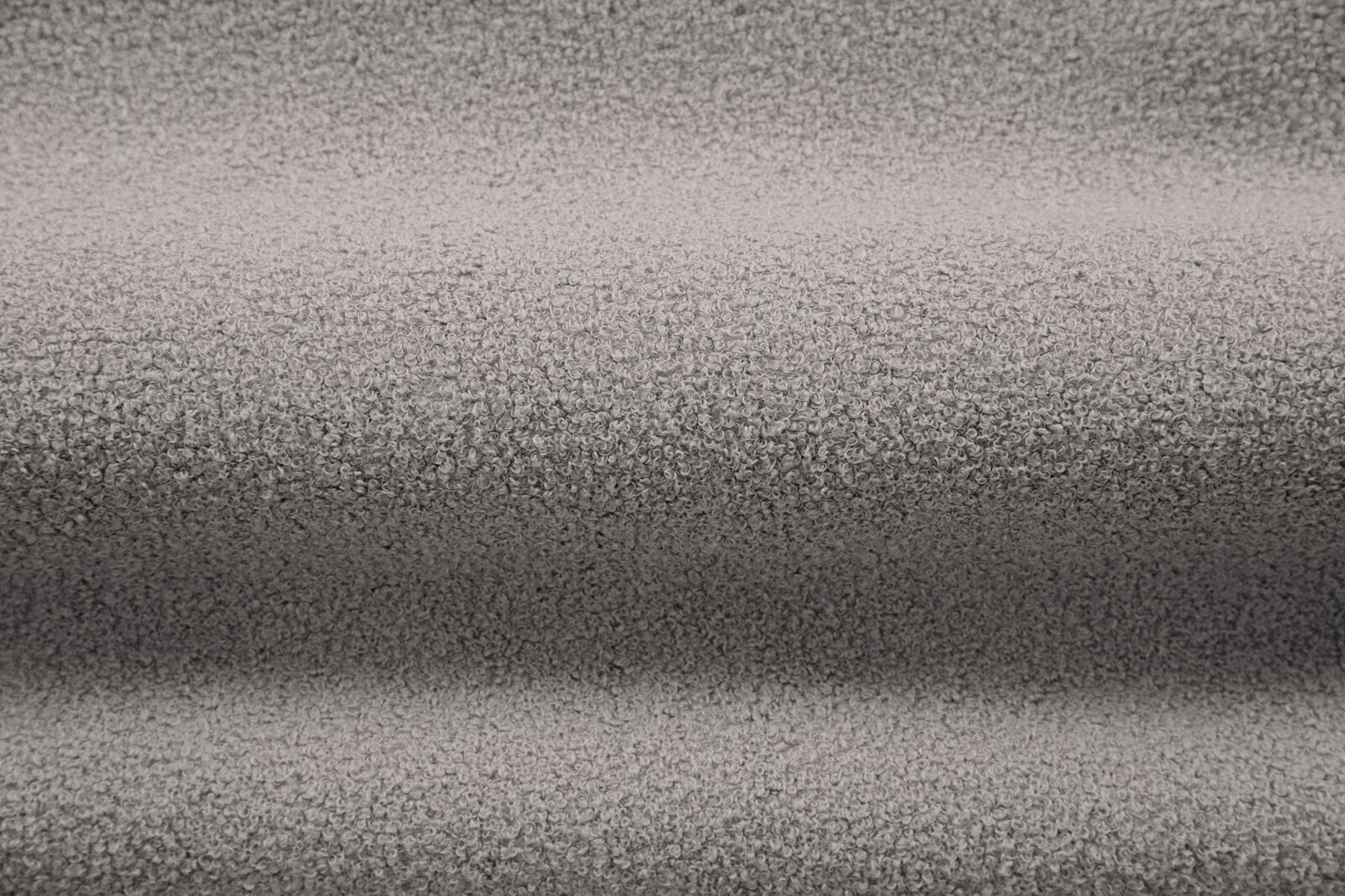 Micadoni Sofa Jenny 3-Sitzer Boucle Now or Never Hellgrau