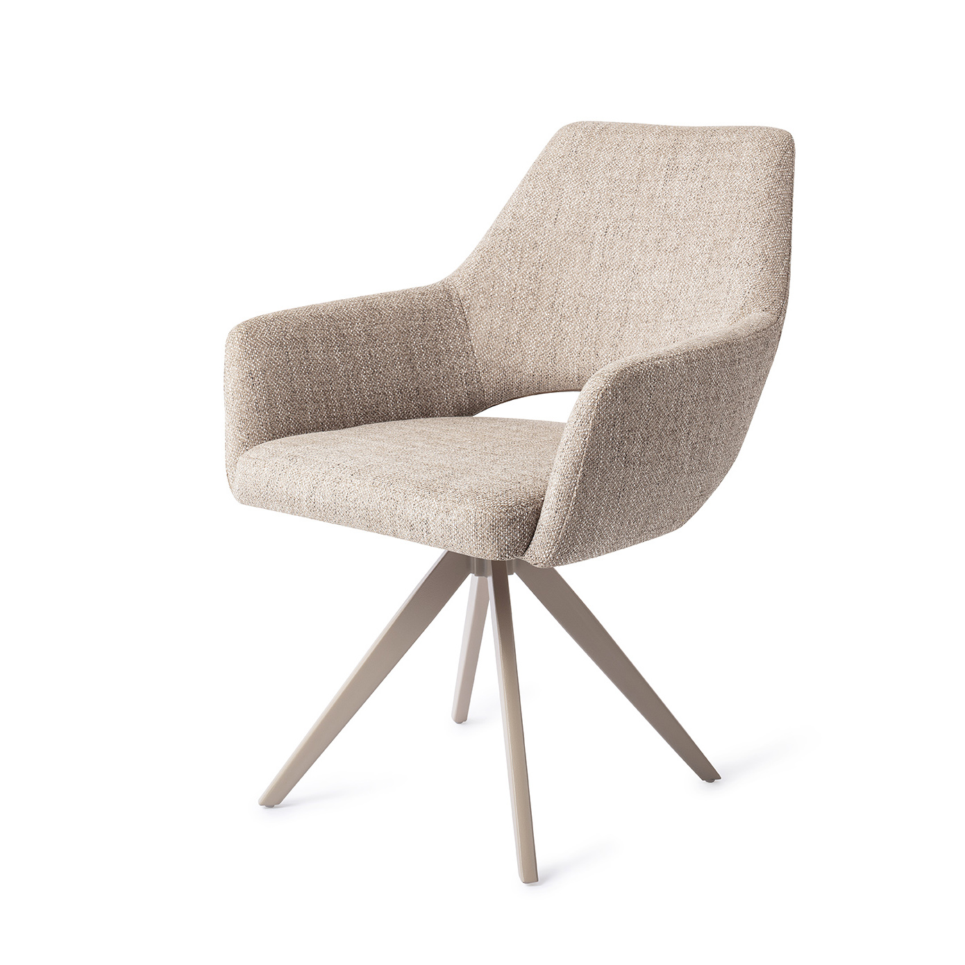 Jesper Home Esszimmerstuhl Yanai Biscuit-Beach Turn Beige