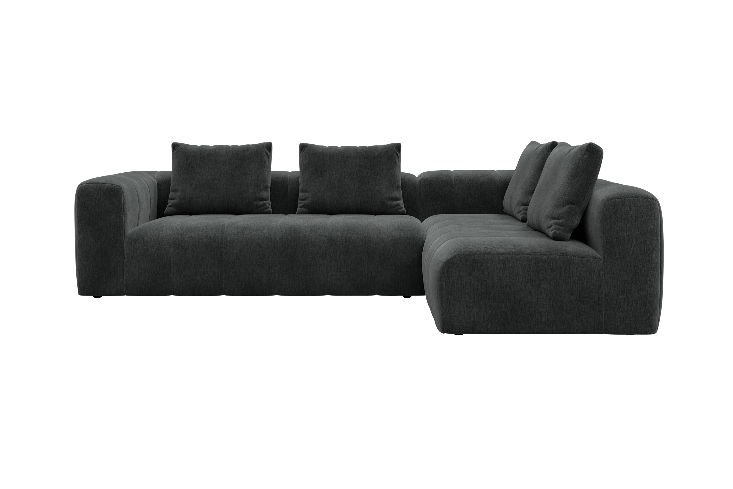 Hugo 2x 2,5-Sitzer Armlehne links Smooth-Deep-Warm-Grey moebelfaktor