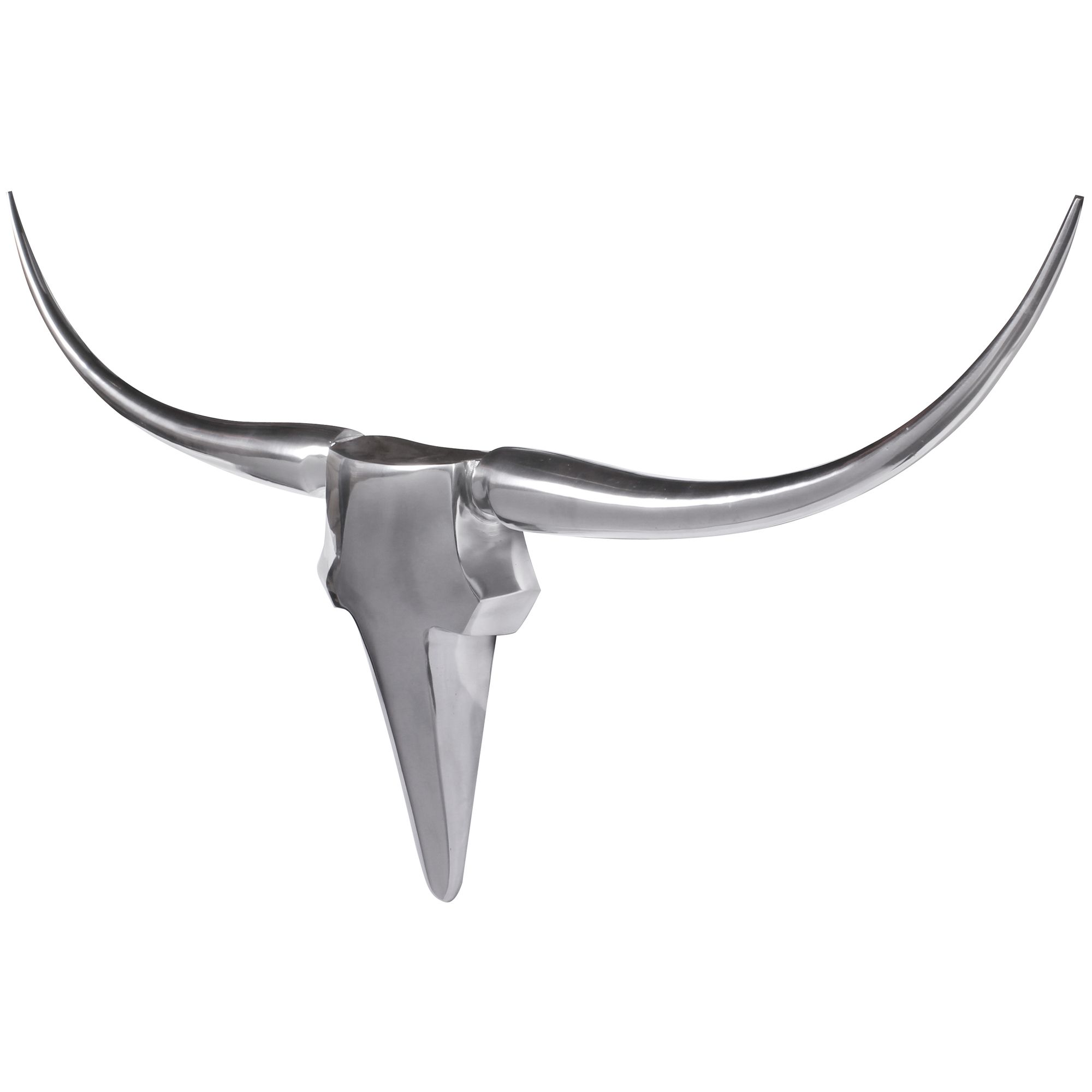Dekogeweih Vinje Aluminium Silber