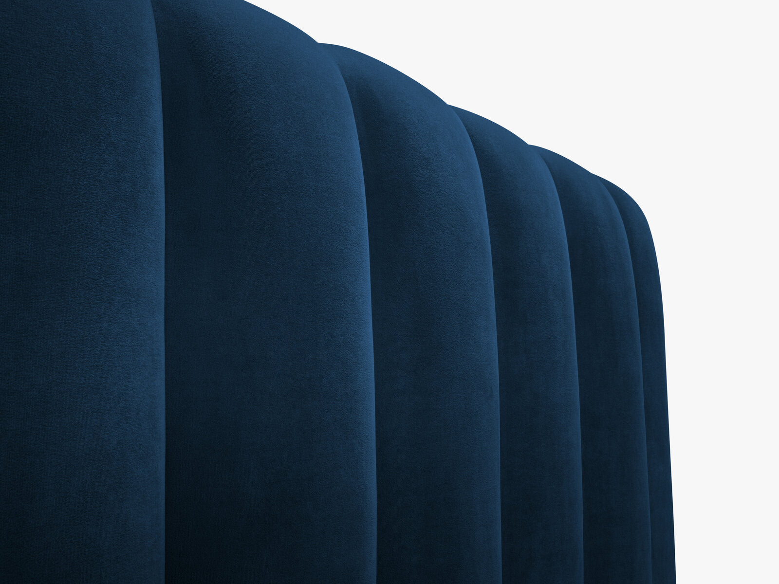 Micadoni Bett Kelp Samt Bluvel Königsblau