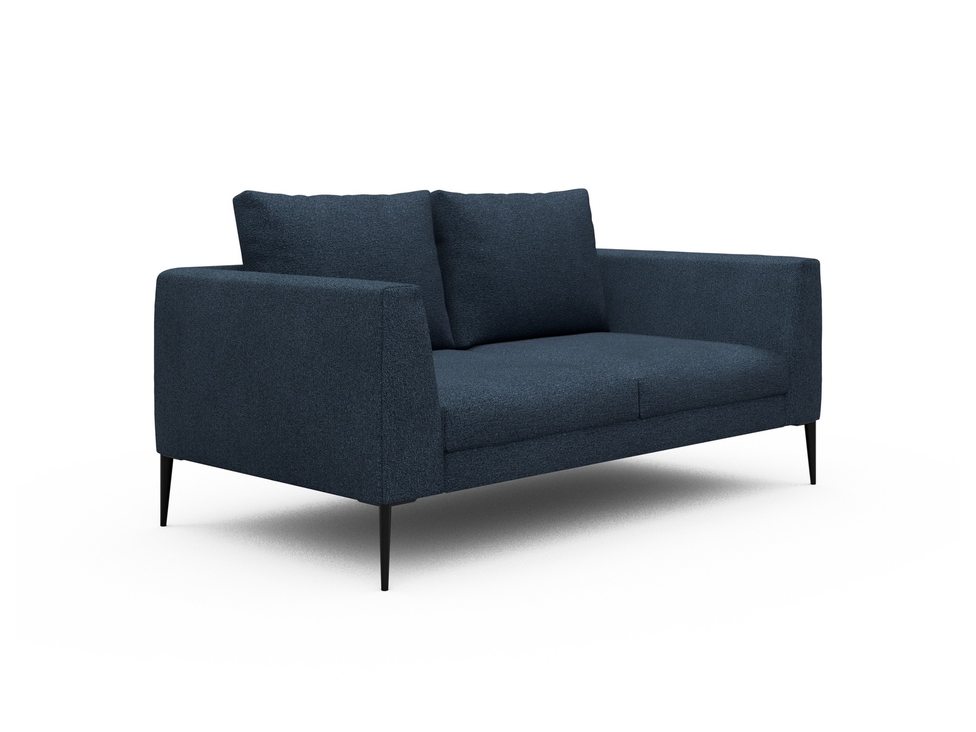 Skandi Home Sofa Paul 2-Sitzer Boucle-Blue moebelfaktor