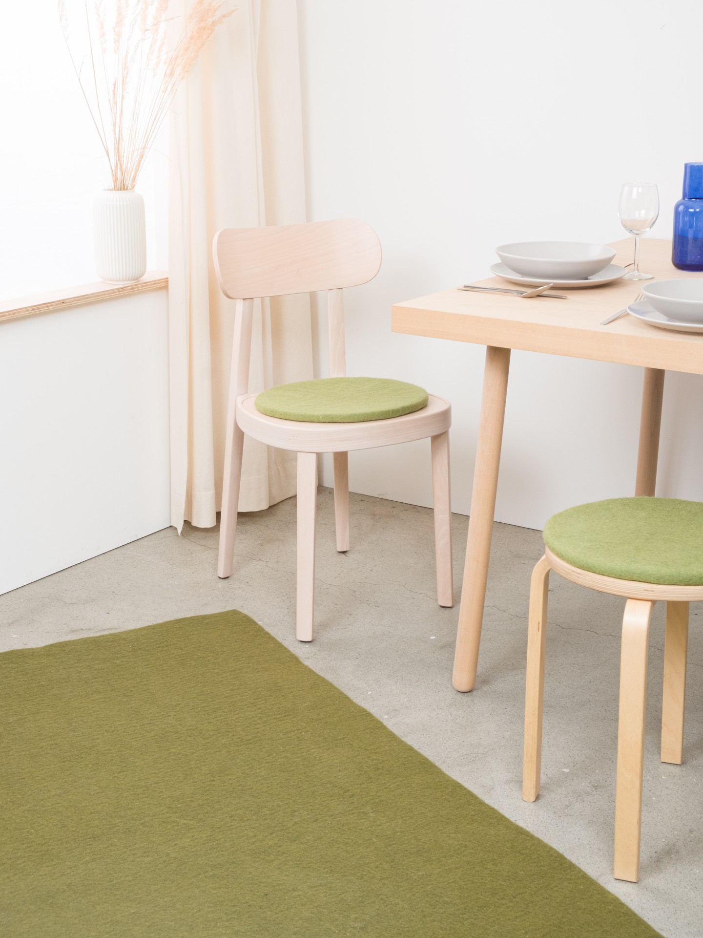myfelt Kaspar - Flache Sitzauflage rund