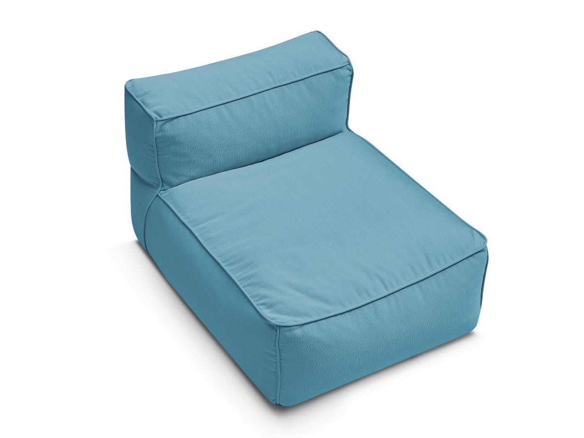Bobochic Giulia Sofamodul 1-Sitzer Stoff Hellblau