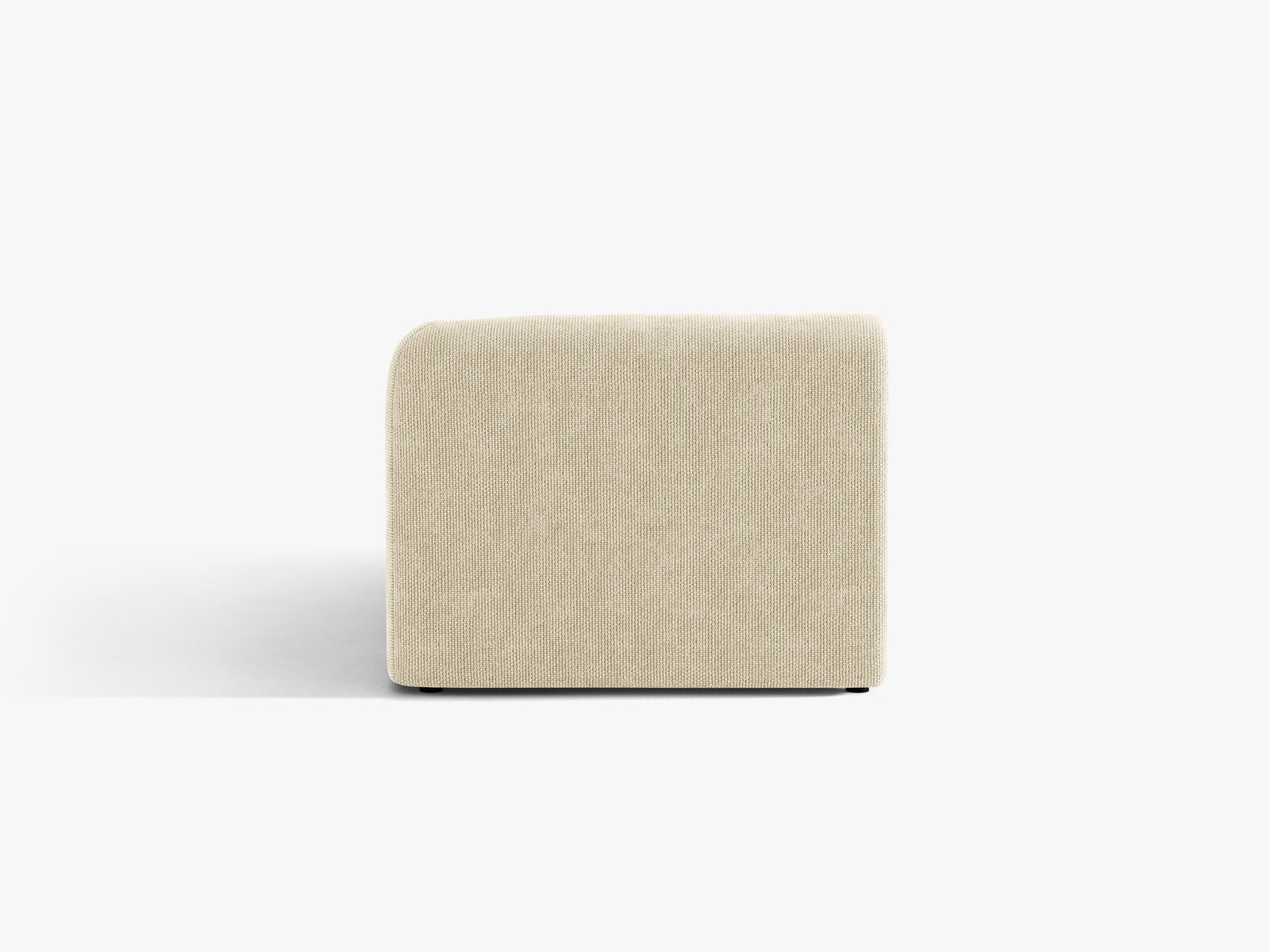 Micadoni Modul Miley 2-Sitzer Rechts Chenille Haga Helles Beige