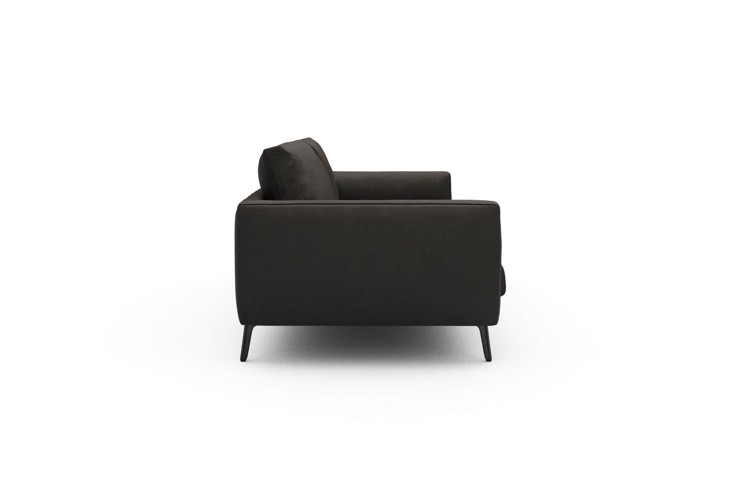 Sofa Karl 3-Sitzer Cordufine-Taupe