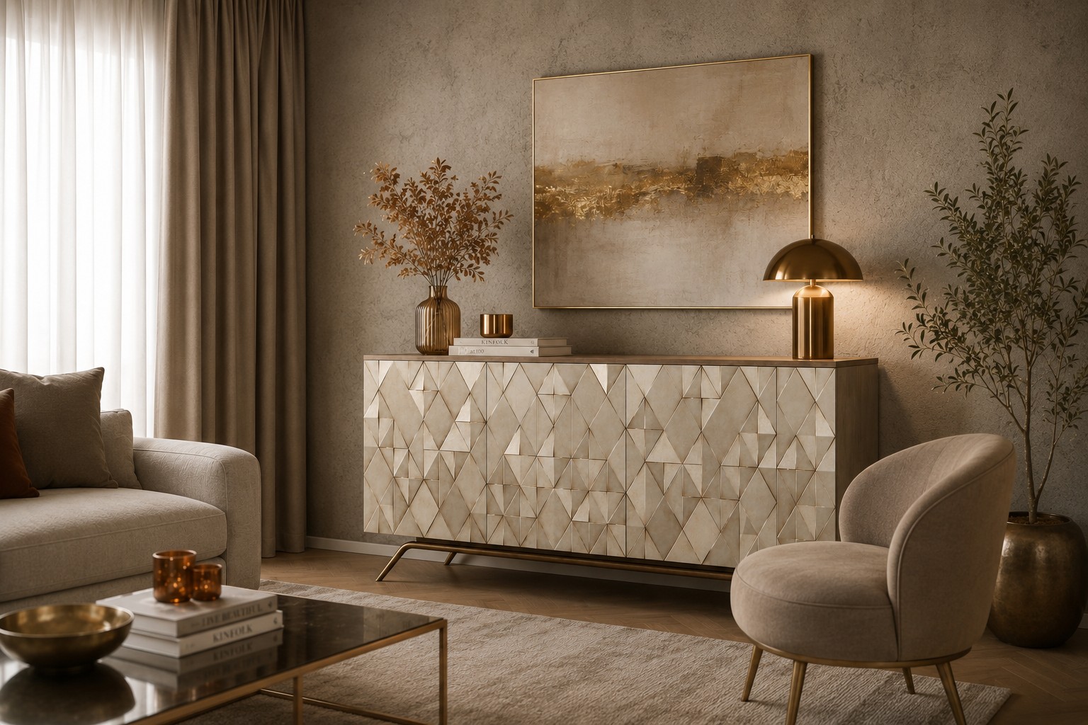 Livin Hill Sideboard Stilig Birke
