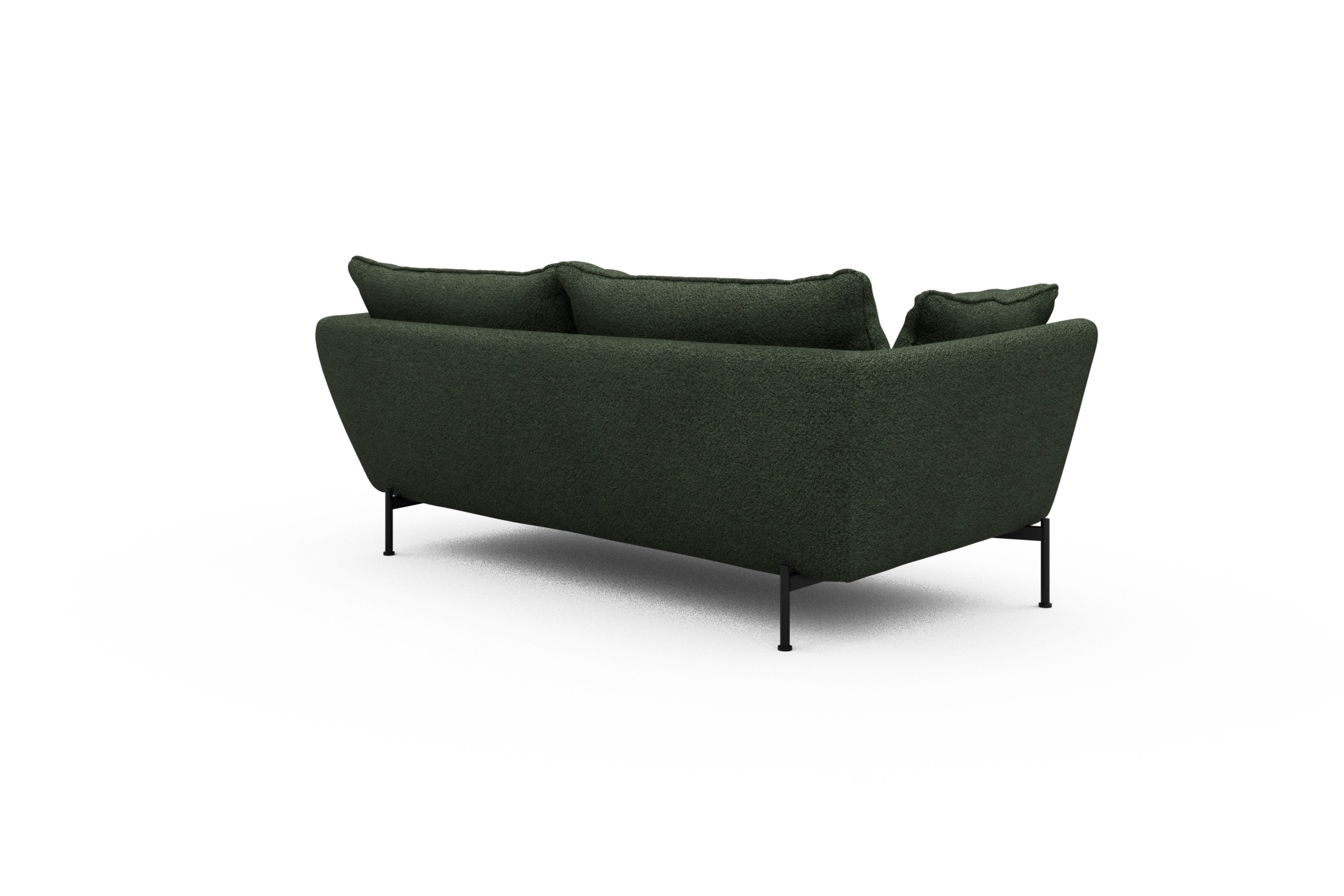 Sofa Anton PREMIUM 2-Sitzer Vanora-Deep-Green