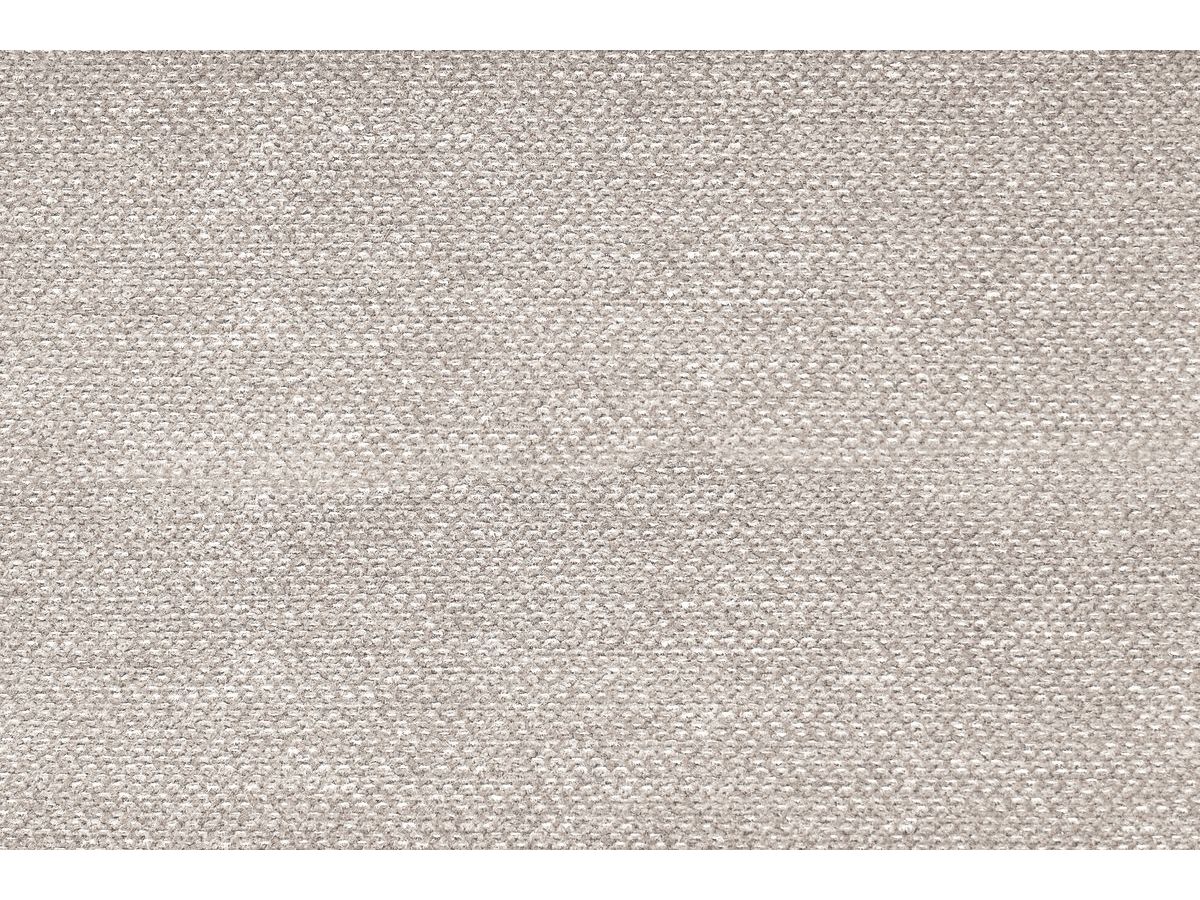Bobochic Megeve Wohnlandschaft mit Pouf Melange-Stoff Beige Ecke links
