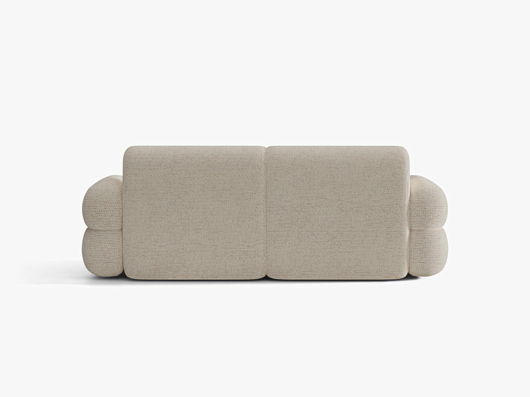 Micadoni Neo Sofa 3-Sitzer Chenille SILENCIO Helles Beige