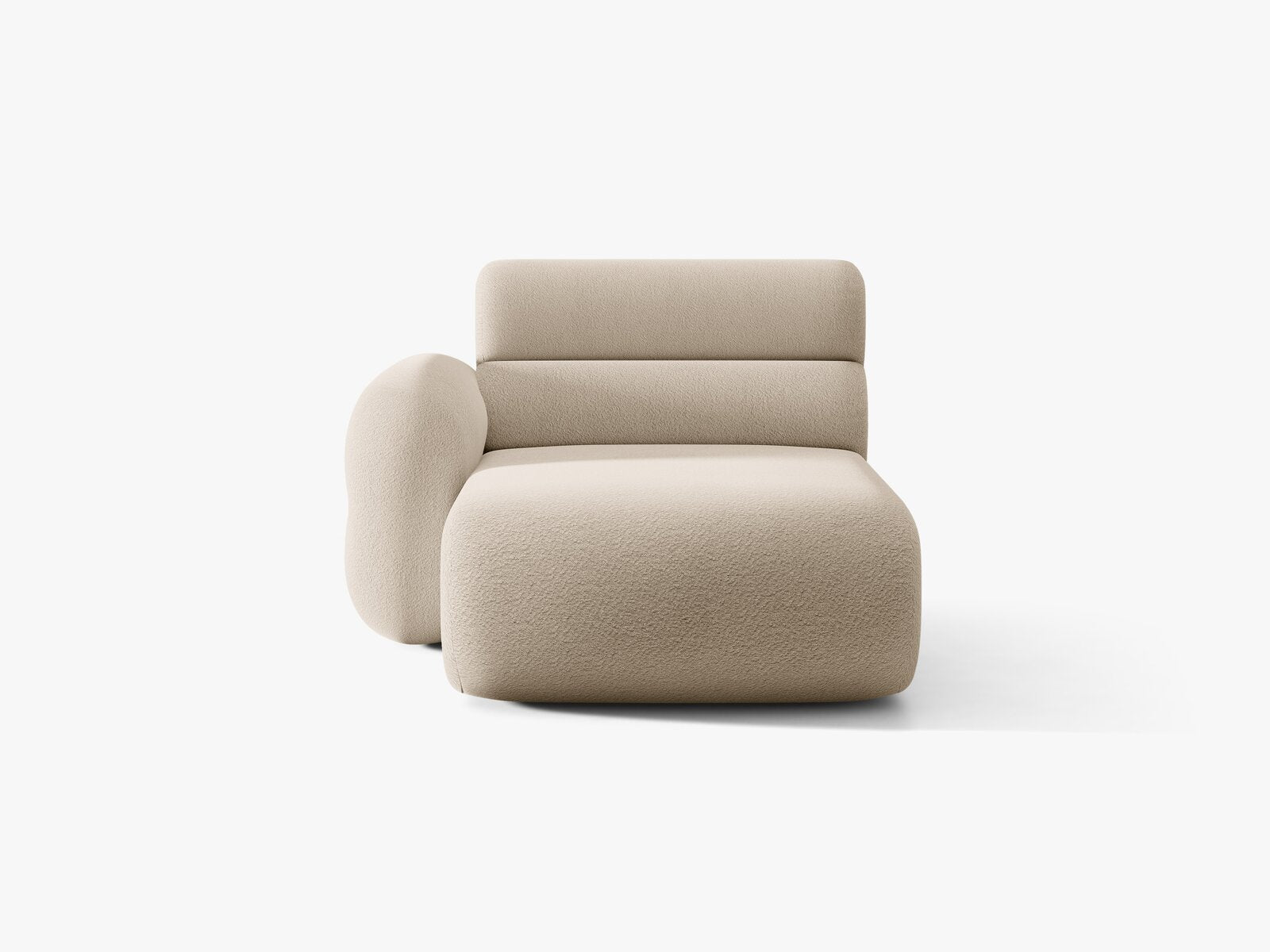 Micadoni Neo Chaiselongue Links Boucle Baloo Beige