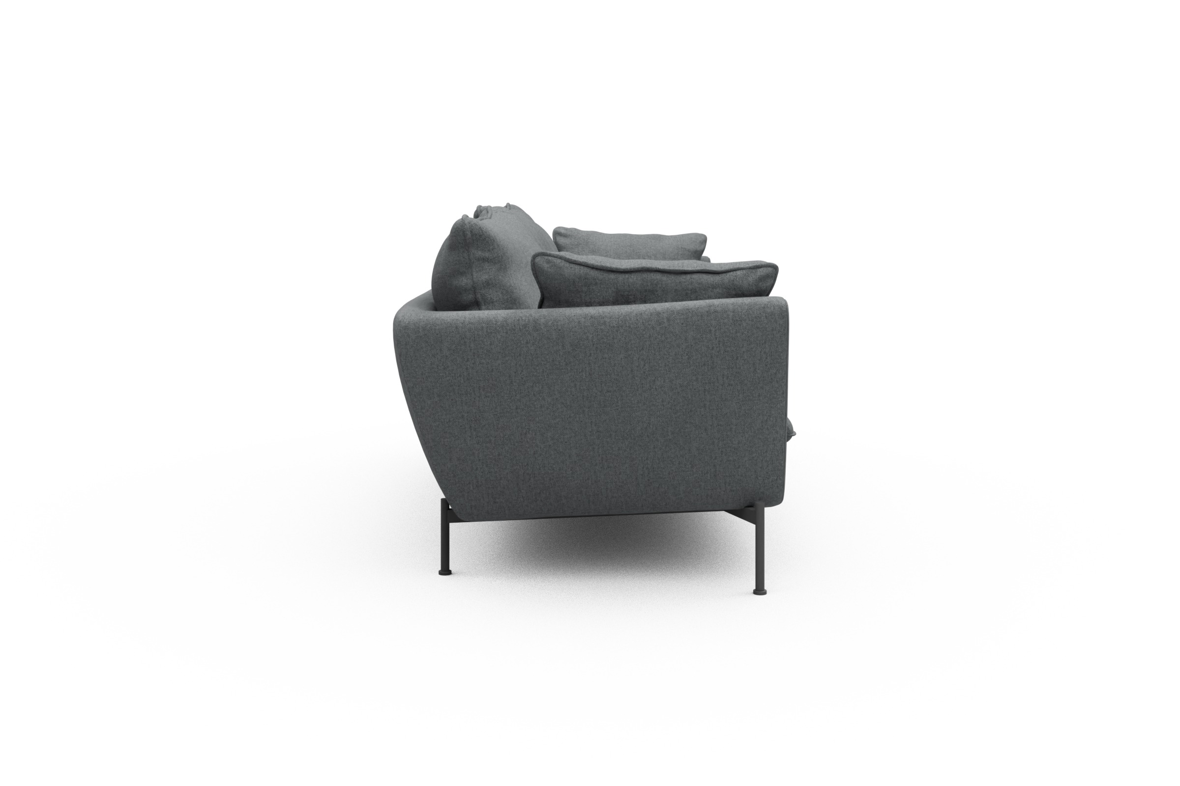 Sofa Anton PREMIUM 3-Sitzer Casone-Gravel-Grey