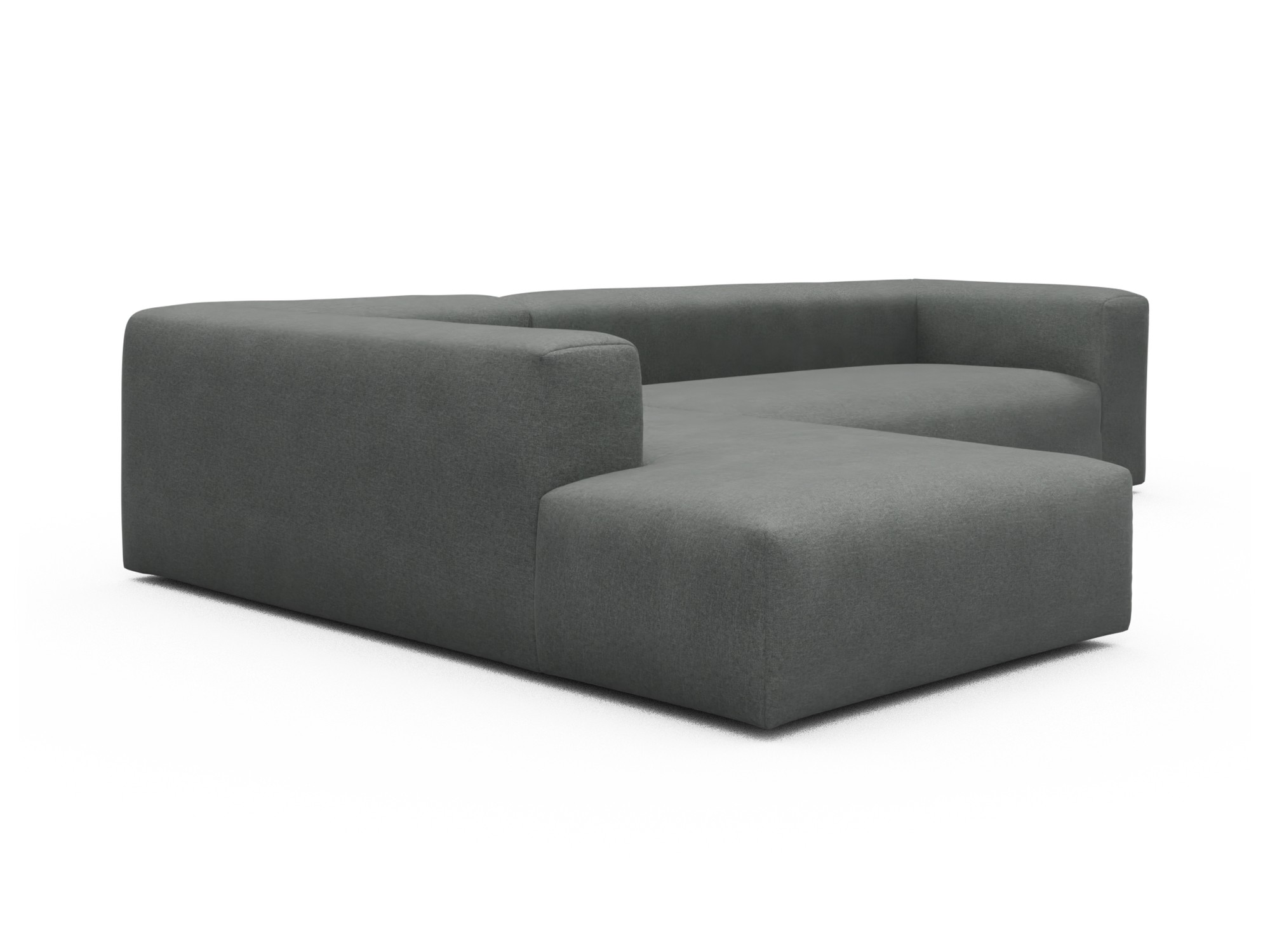 Skandi Home Ecksofa Fred Relax-Ecke links mit 2,5-Sitzer Satya-Steel moebelfaktor
