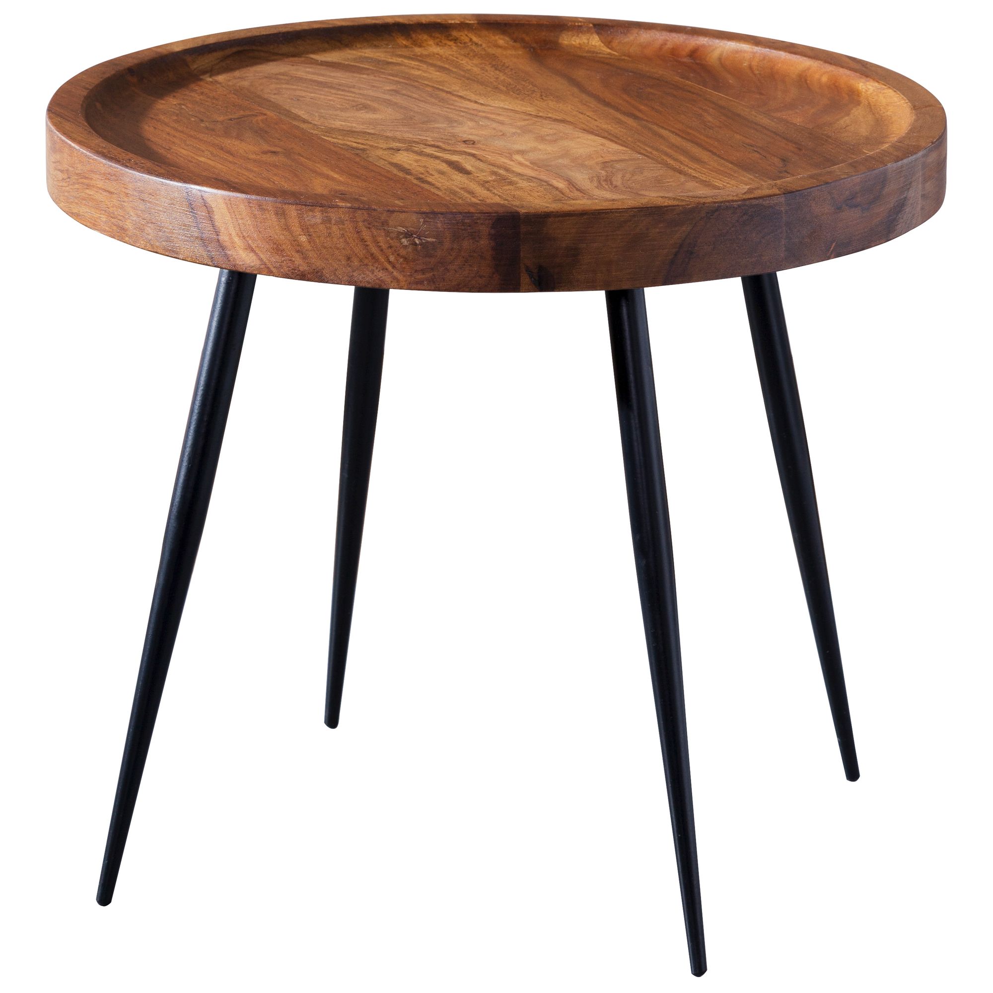 Beistelltisch Gorlev Sheesham Ø 46 cm