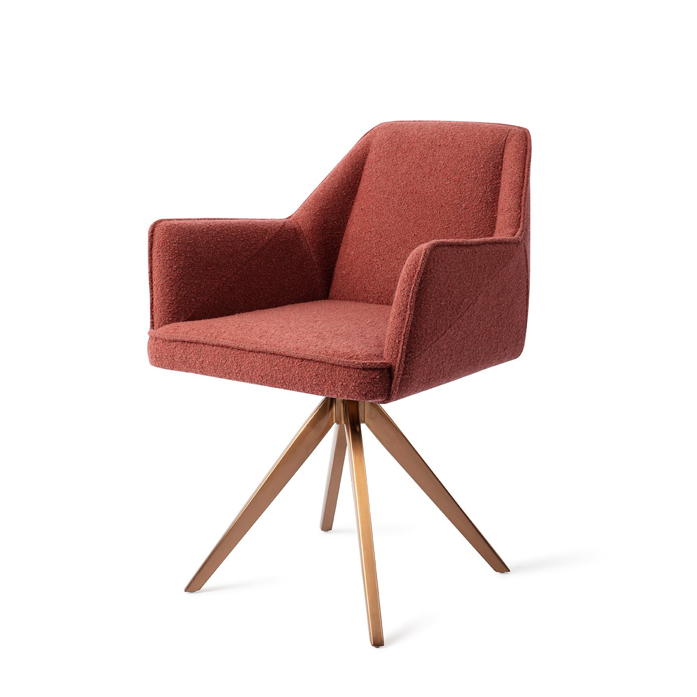Jesper Home Esszimmerstuhl Tome Shabby-Saffron Turn Rosa
