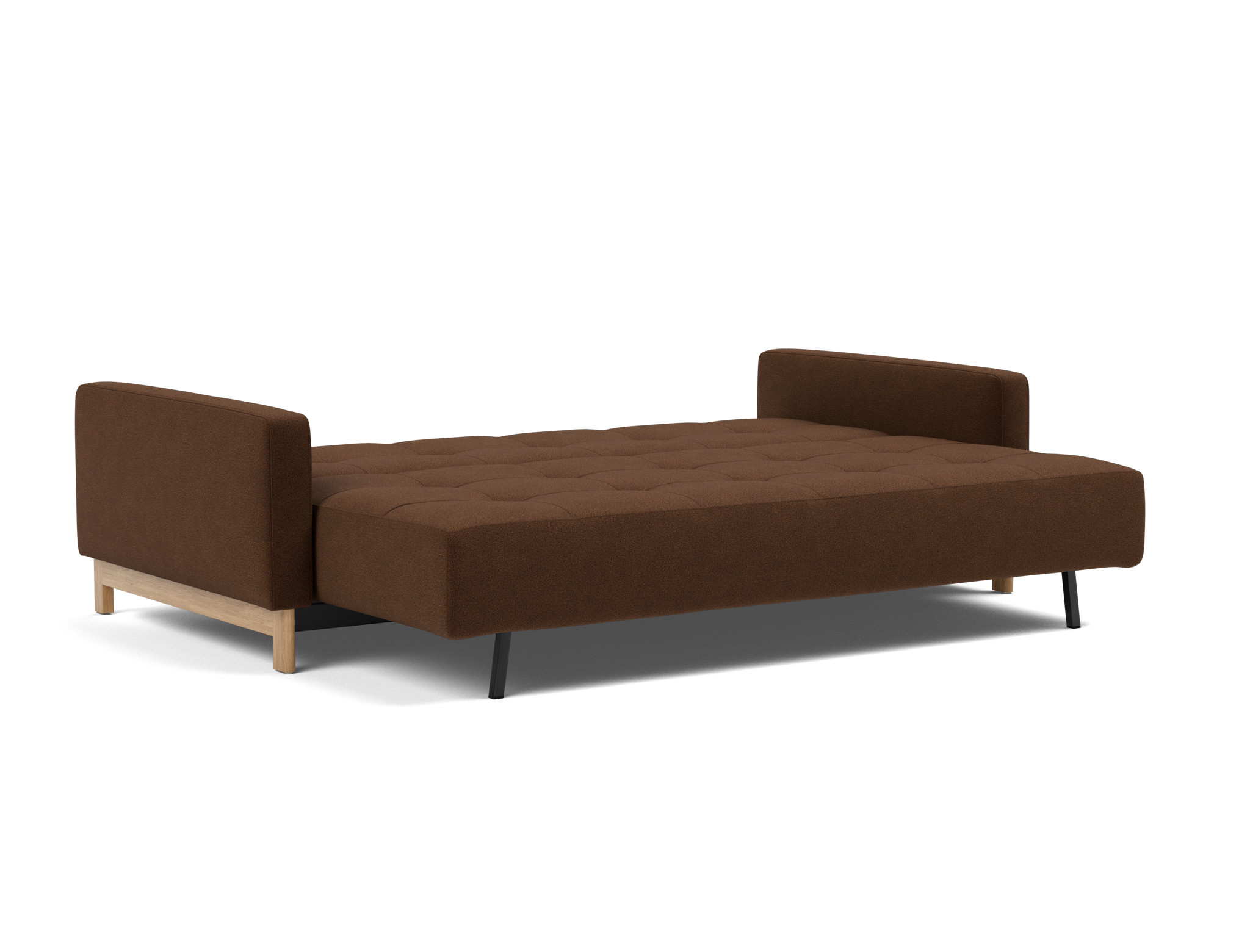 Schlafsofa Pyxis D.E.L. Strukturierter Stoff Taura 359-Cappuccino
