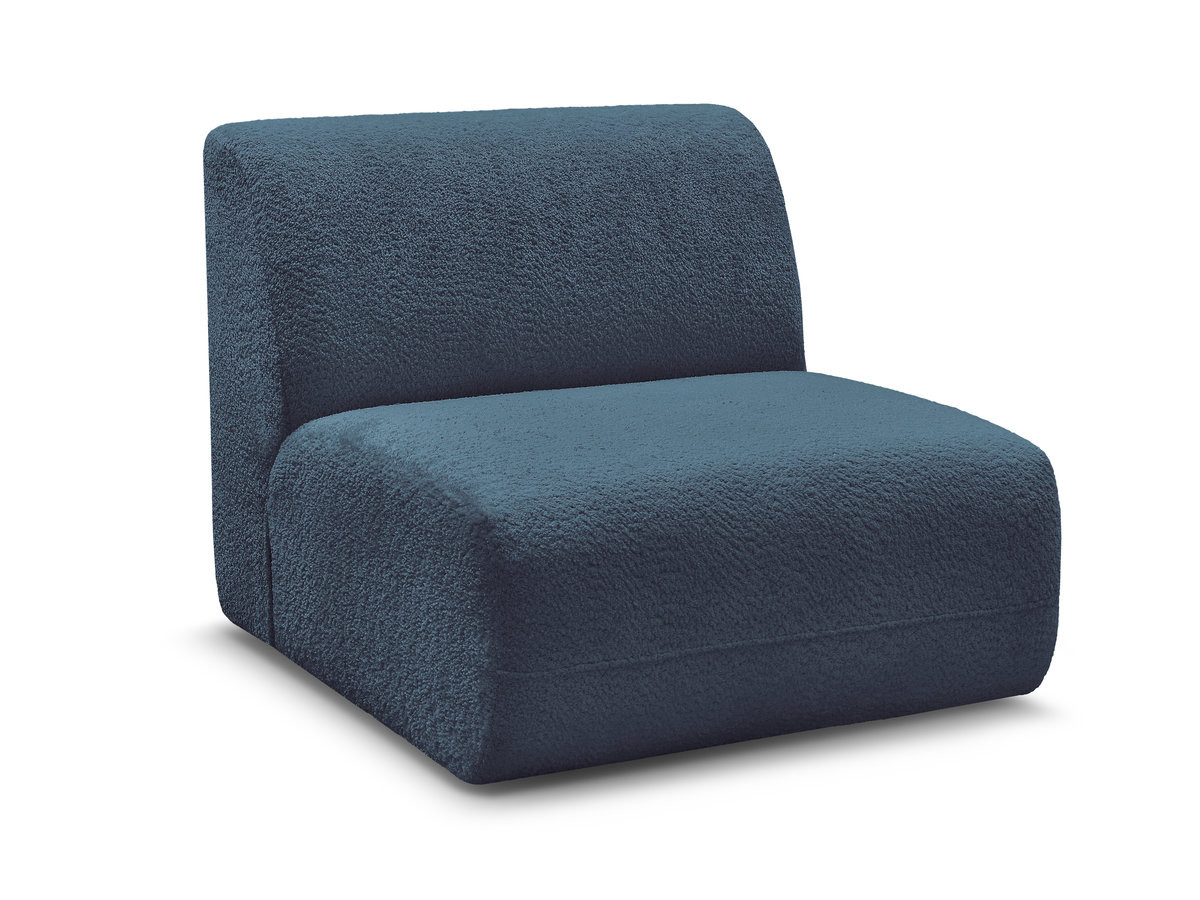 Bobochic Anda Sofamodul 1-Sitzer 84 × 103 cm Chenille Hellblau