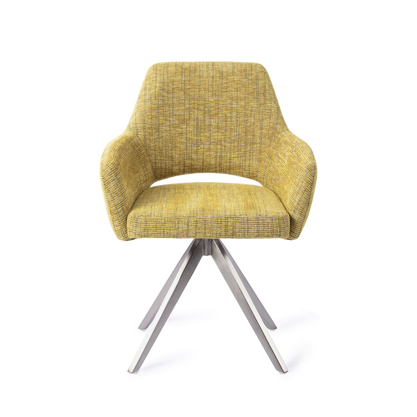 Jesper Home Esszimmerstuhl Yanai Lemon Lines Turn Stahl