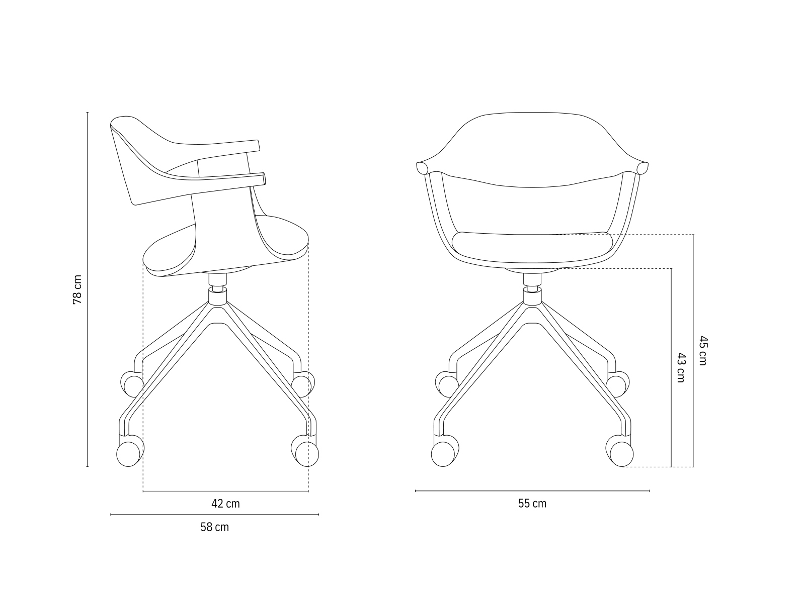 Micadoni Stuhl Nomade