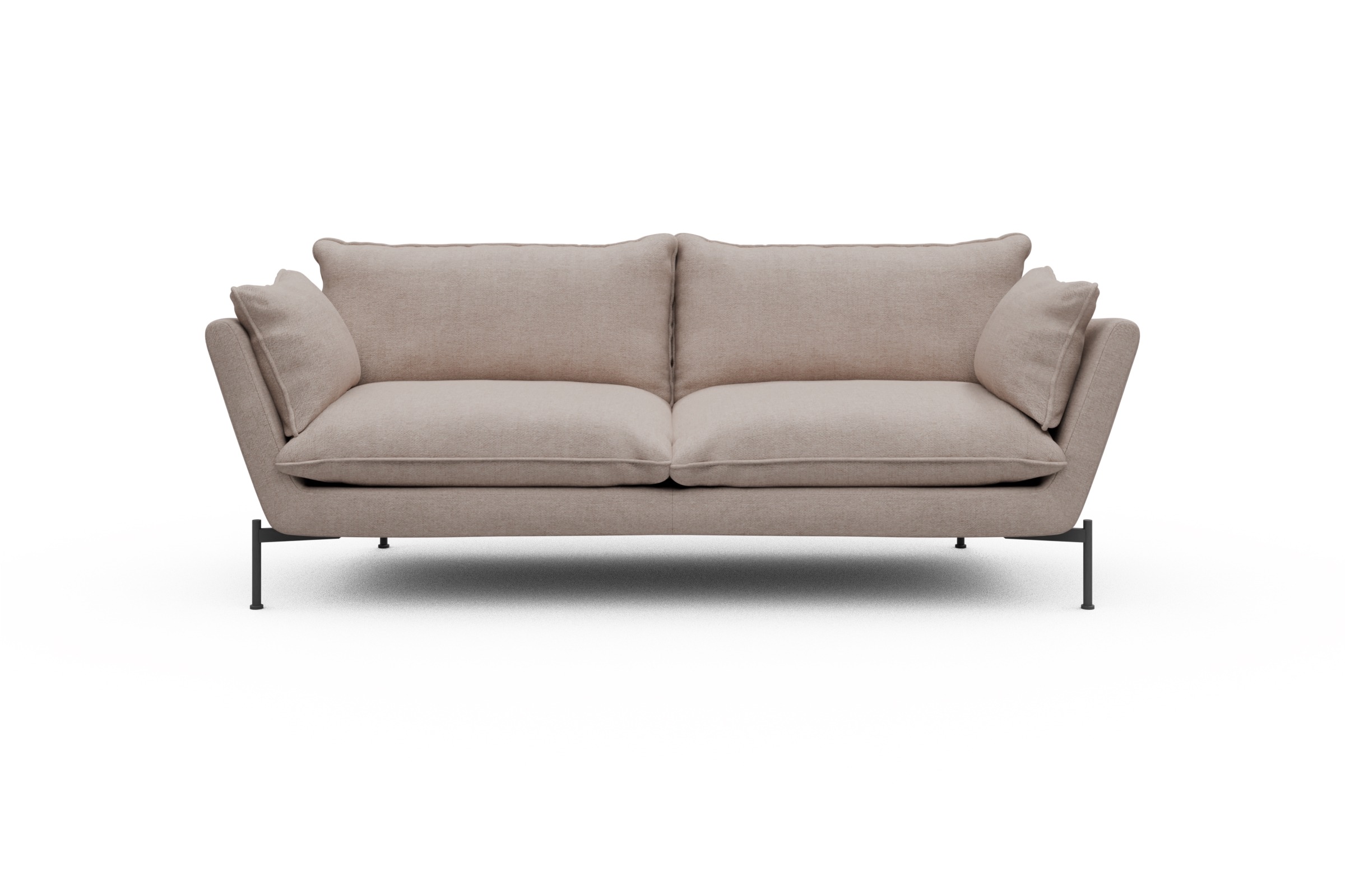 Skandi Home Sofa Anton PREMIUM 3-Sitzer Weda-Sand moebelfaktor
