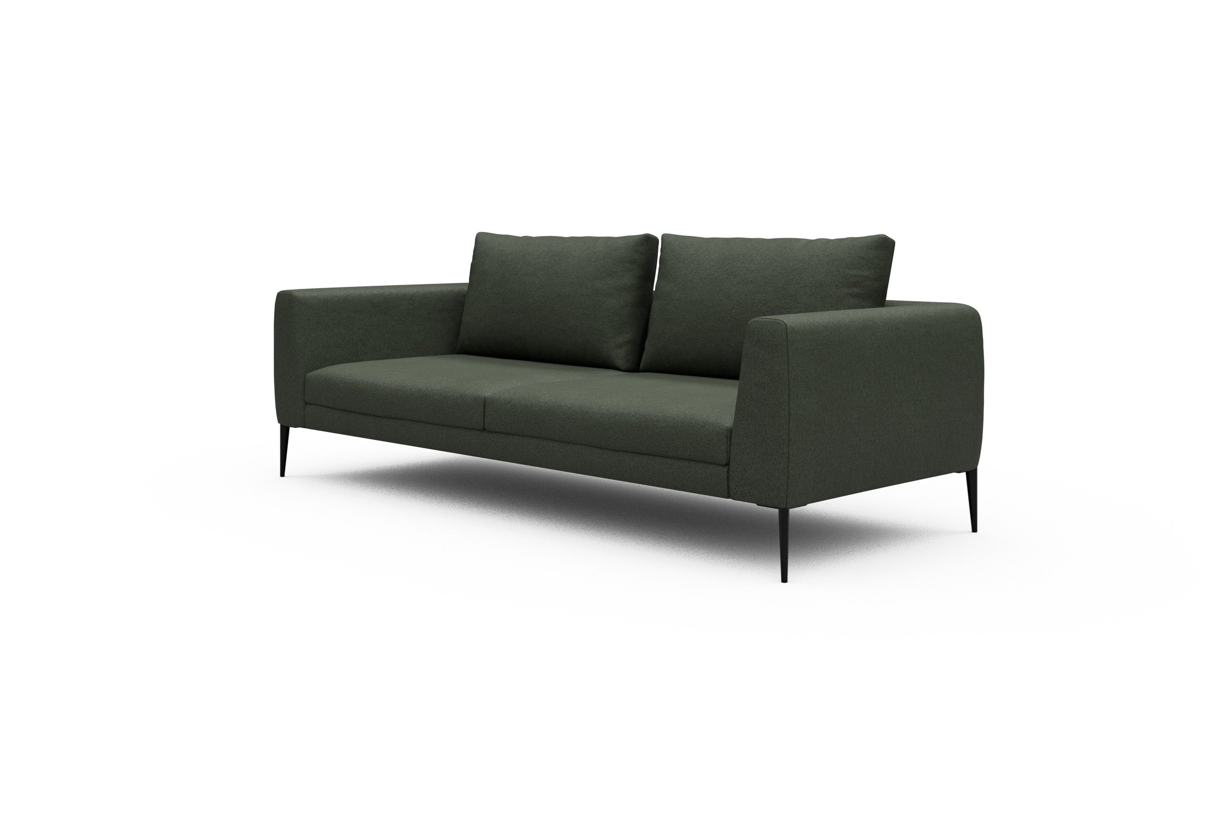 Sofa Paul 3-Sitzer Denari-Forest-Green