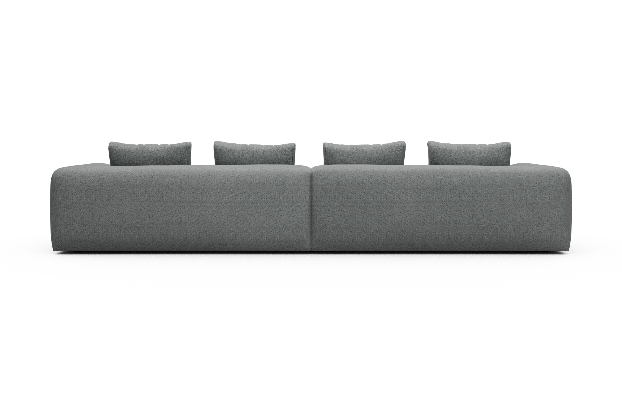 Sofa Modulares XXL Sofa Fred 5-Sitzer Aivi-Gravet-Grey