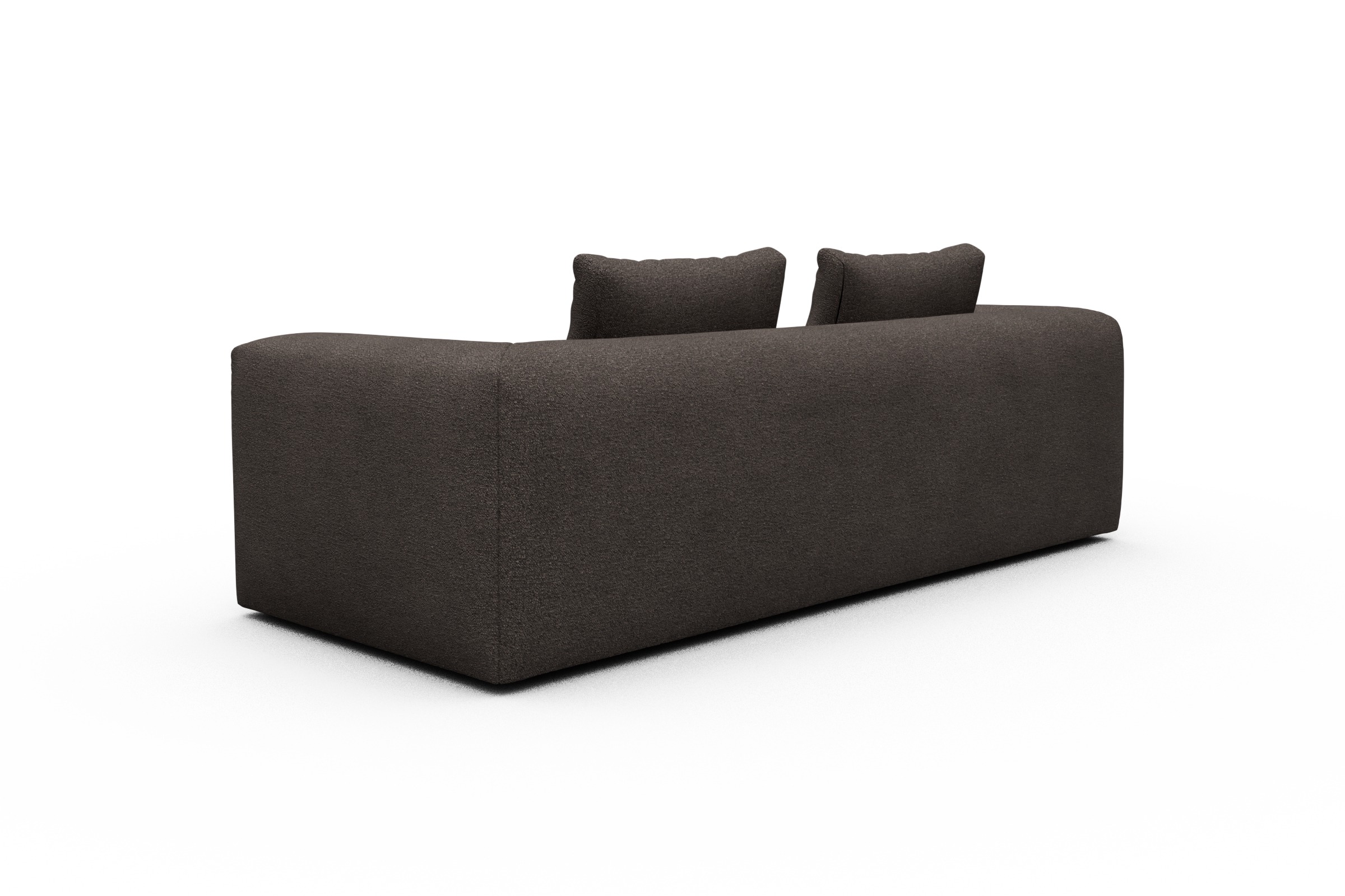 Sofa Fred 3-Sitzer Boucle-Taupe