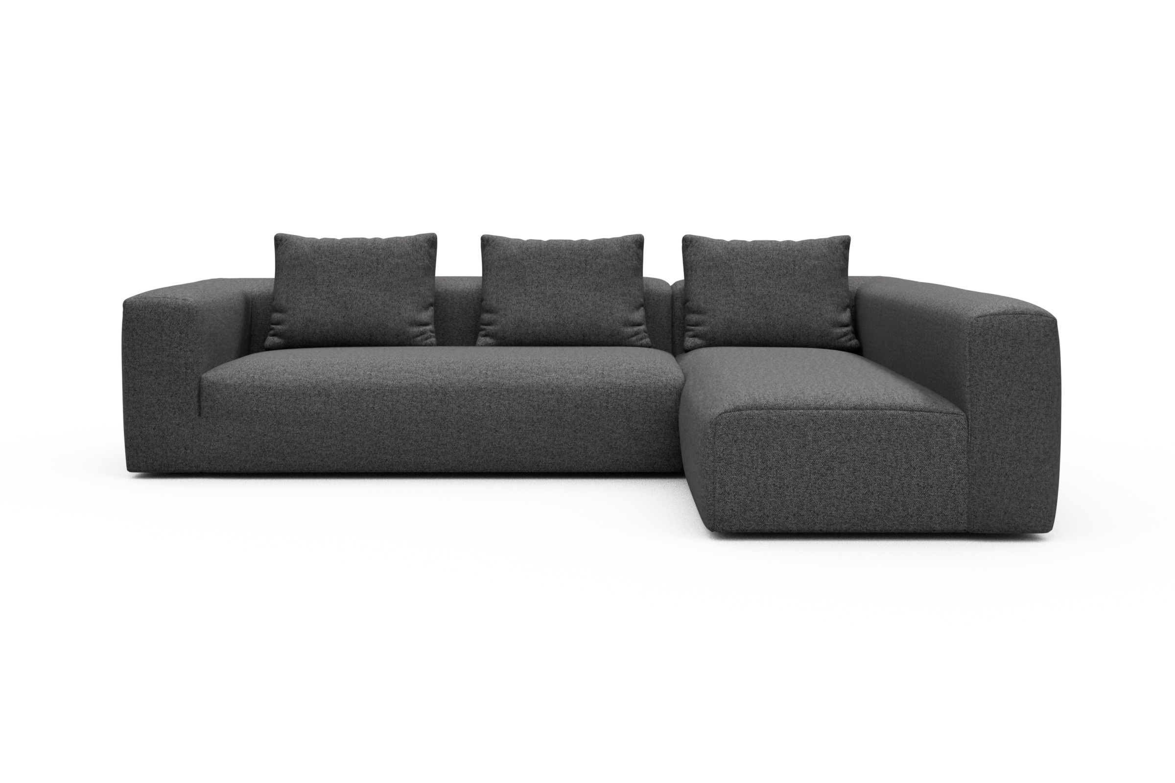 Skandi Home Ecksofa Fred 2x 2,5-Sitzer rechts offen Sama-Antracite moebelfaktor