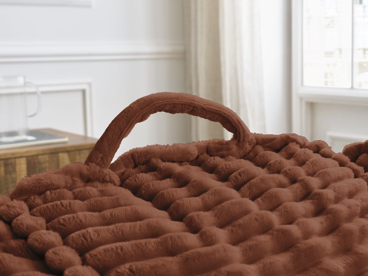 Bobochic Socrate Pouf Breitcord weich Orange