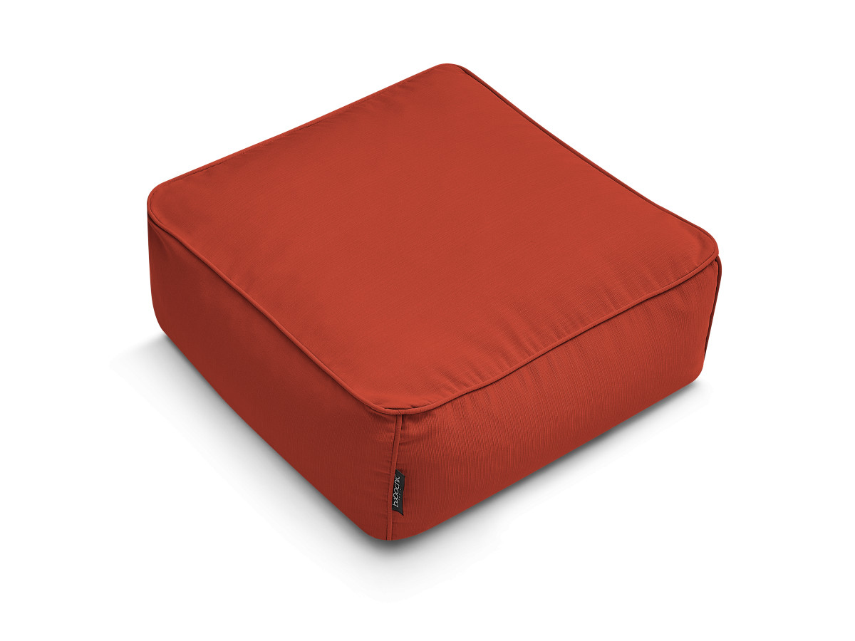 Bobochic Giulia Pouf Stoff Rot