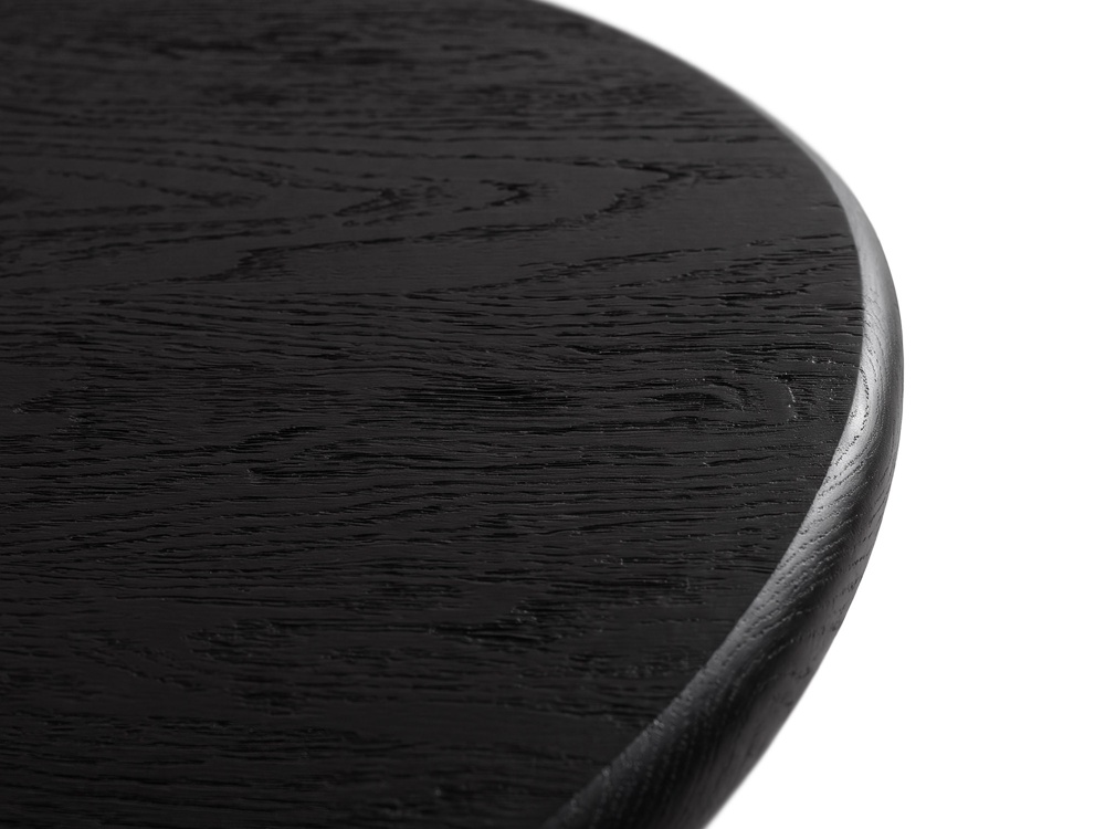 Cosmopolitan Design Konsolentisch Sines Schwarze Eiche