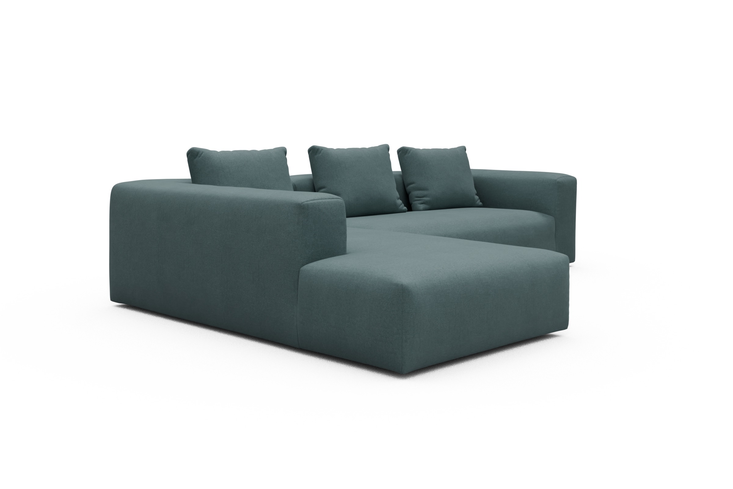 Ecksofa Fred Relax-Ecke links mit 2,5-Sitzer Satya-Niagara