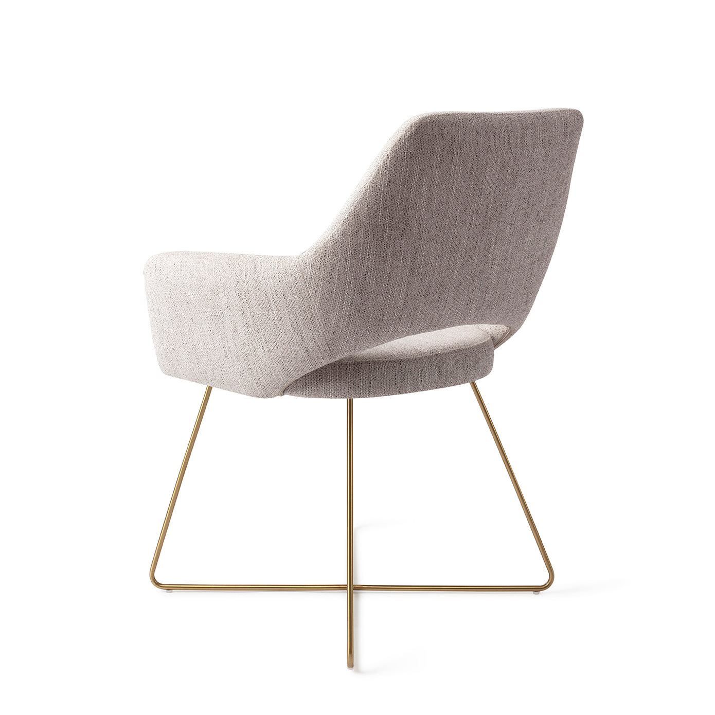 Jesper Home Esszimmerstuhl Yanai Pigeon Cross Gold