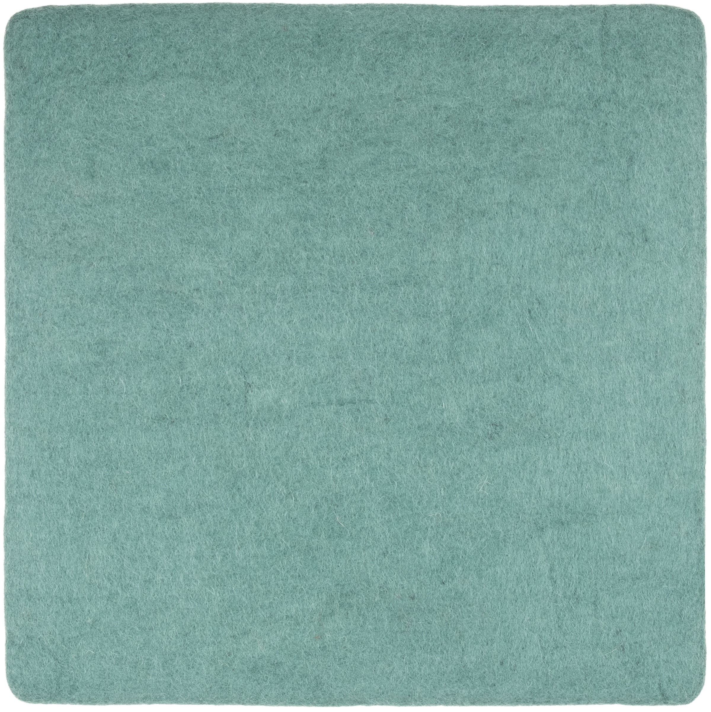 myfelt Taro Filz-Sitzauflage Aqua 36 x 36 cm