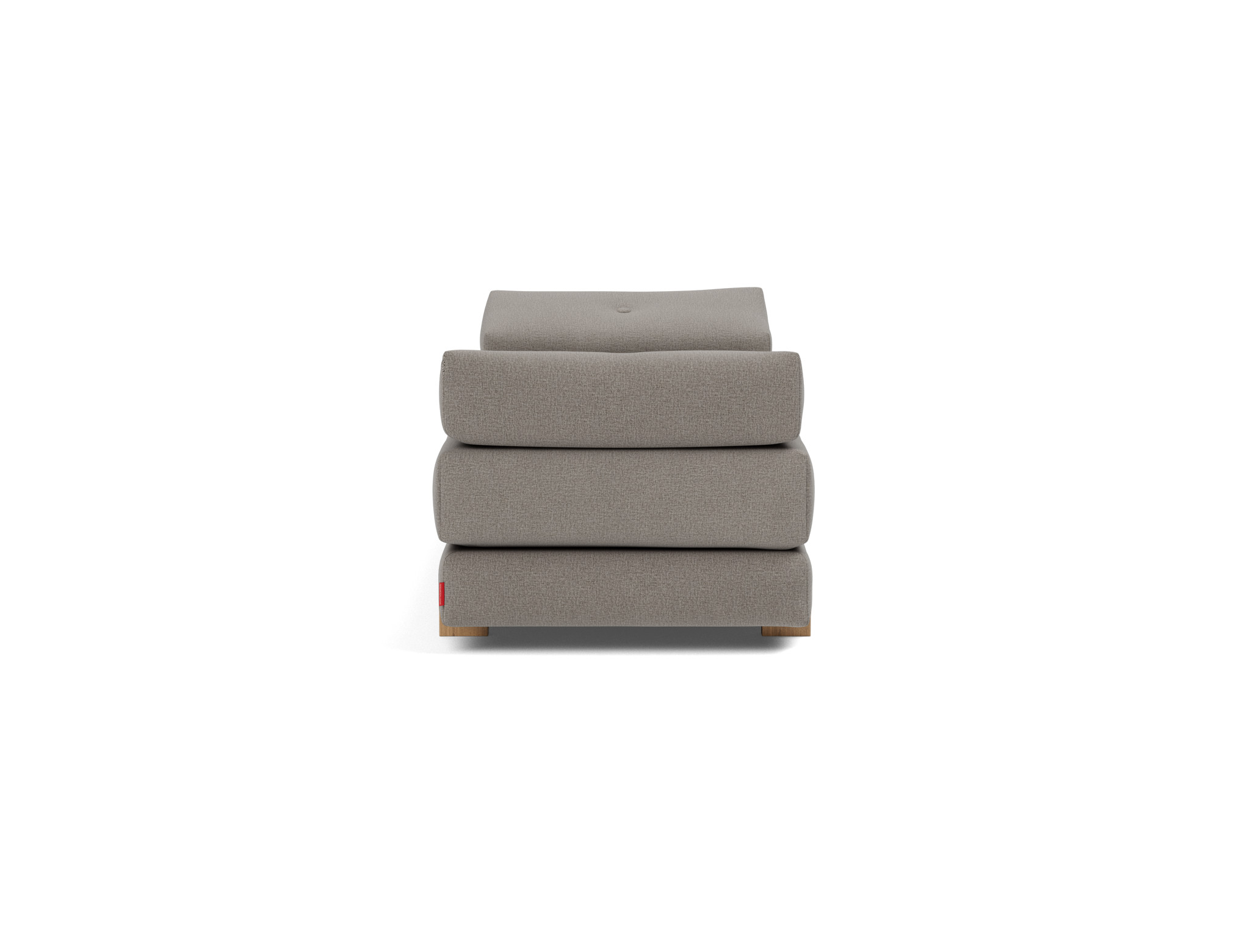 Tagesbett Sigmund Flachgewebe Mixed Dance 521-Grey Beine Drip Eiche