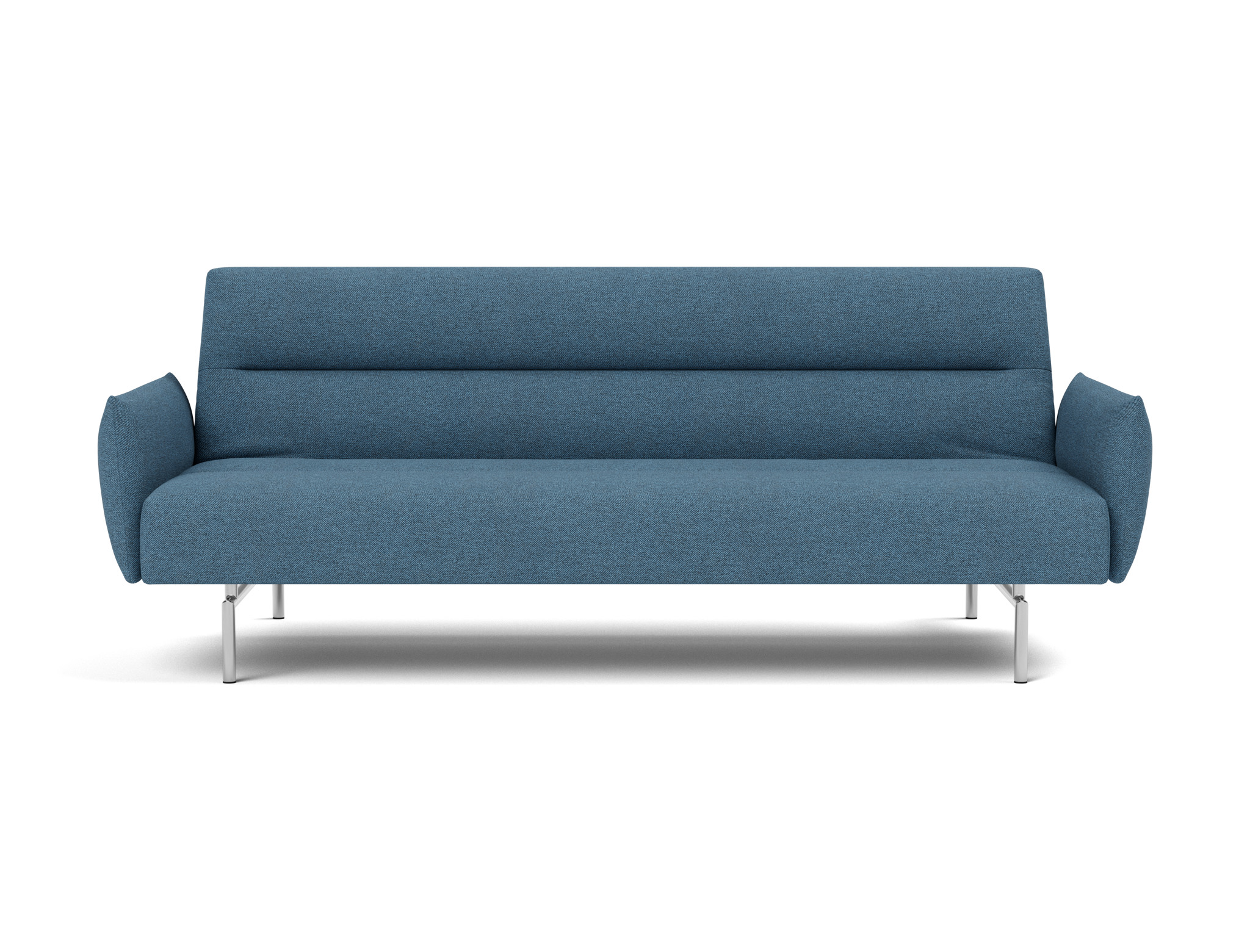 Schlafsofa Jillis mit Armlehnen Strukturierter Stoff Weda 302-Weda-Blue